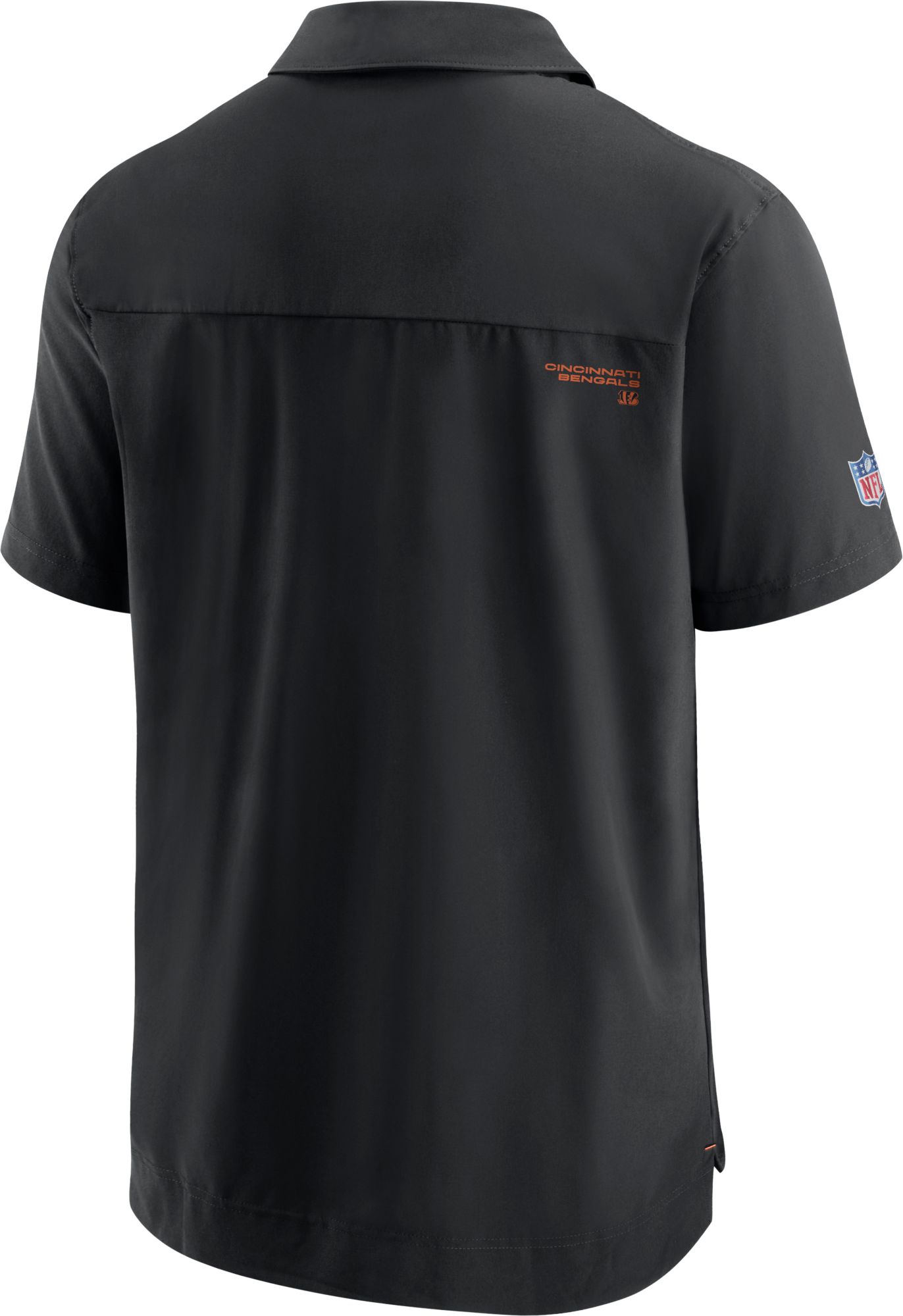 Nike Men's Cincinnati Bengals Sideline Coaches Black Polo product image