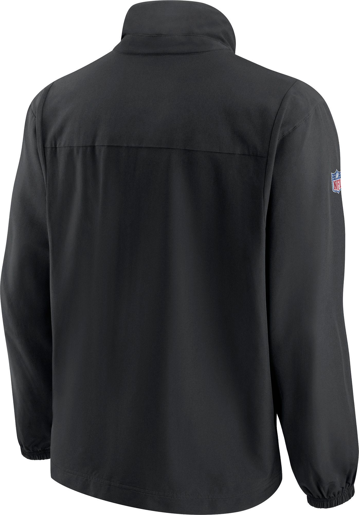 Nike Men's Philadelphia Eagles Sideline Woven Full-Zip Black Jacket product image