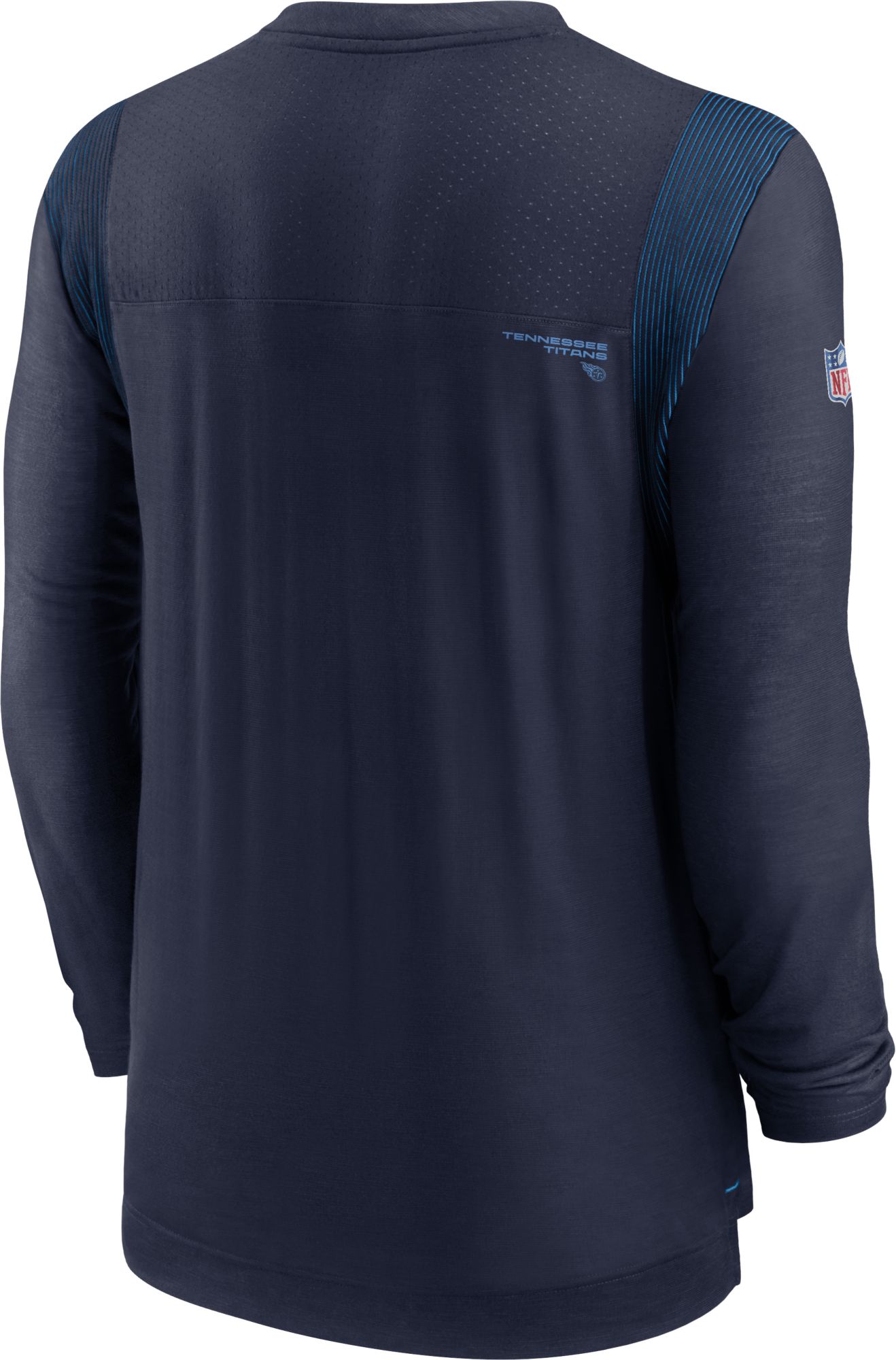 Nike Men's Tennessee Titans Sideline Player Dri-FIT Long Sleeve Navy T-Shirt product image