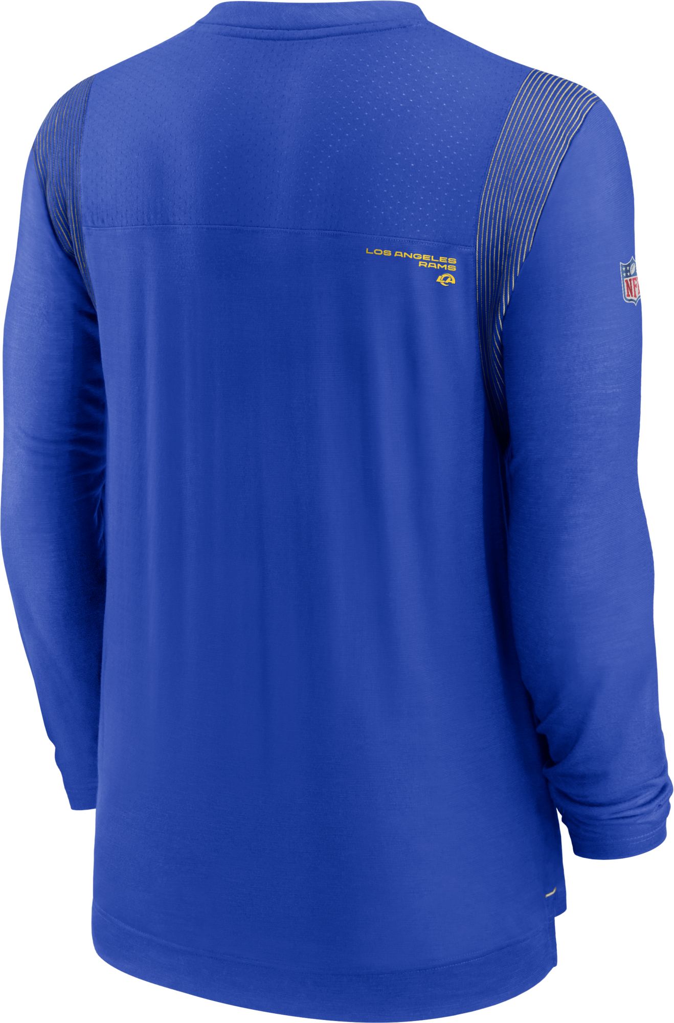 Nike Men's Los Angeles Rams Sideline Player Dri-FIT Long Sleeve Royal T-Shirt product image