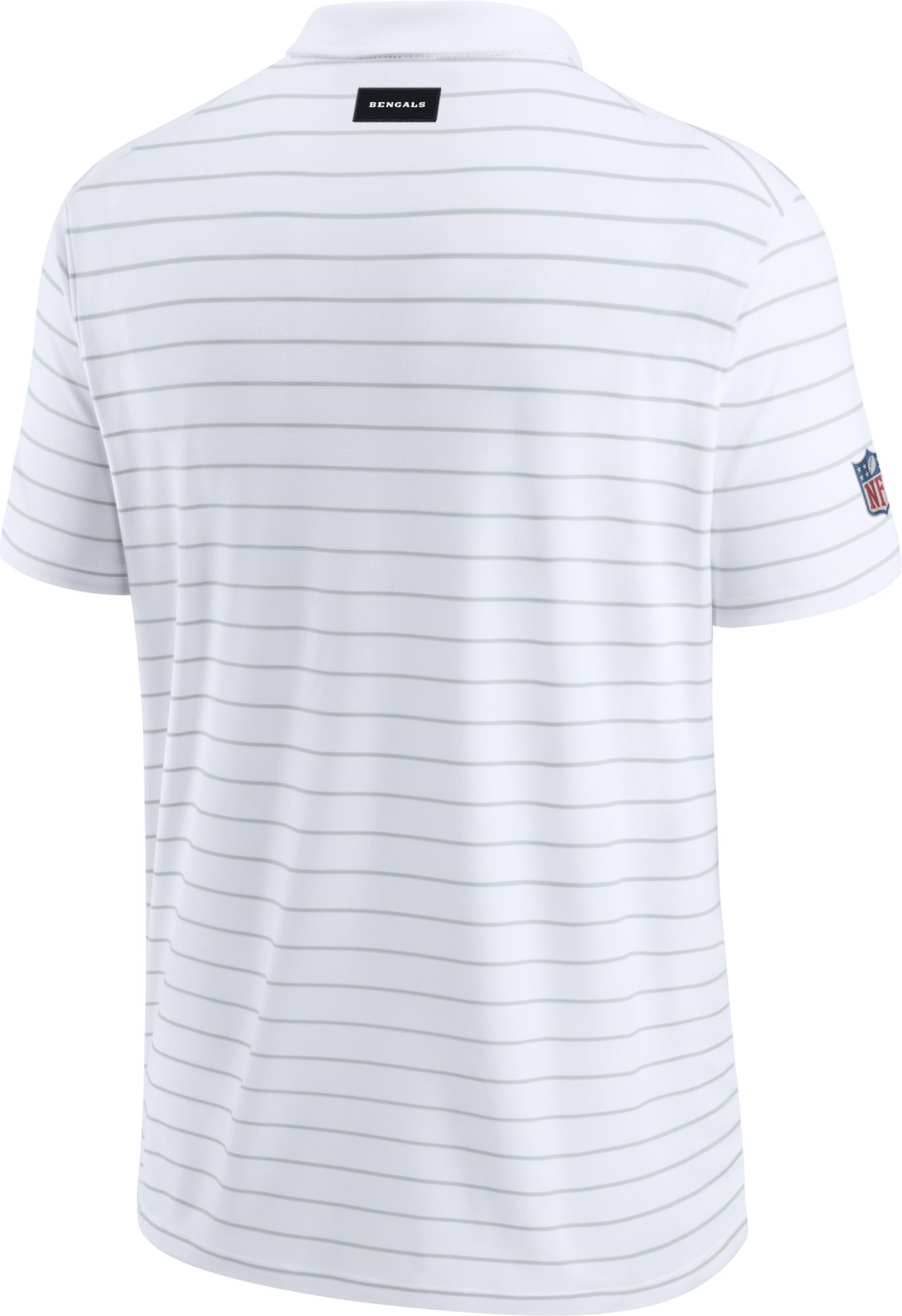 Nike Men's Cincinnati Bengals Sideline Early Season White Performance Polo product image