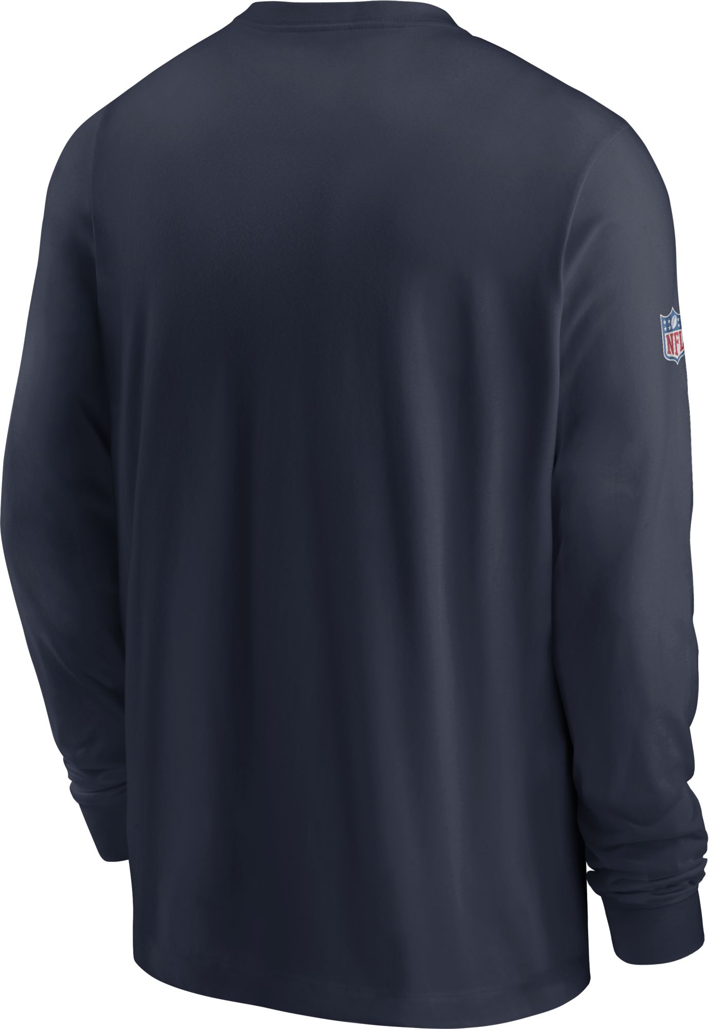 Nike Men's Houston Texans Sideline Team Issue Navy Long Sleeve T-Shirt product image