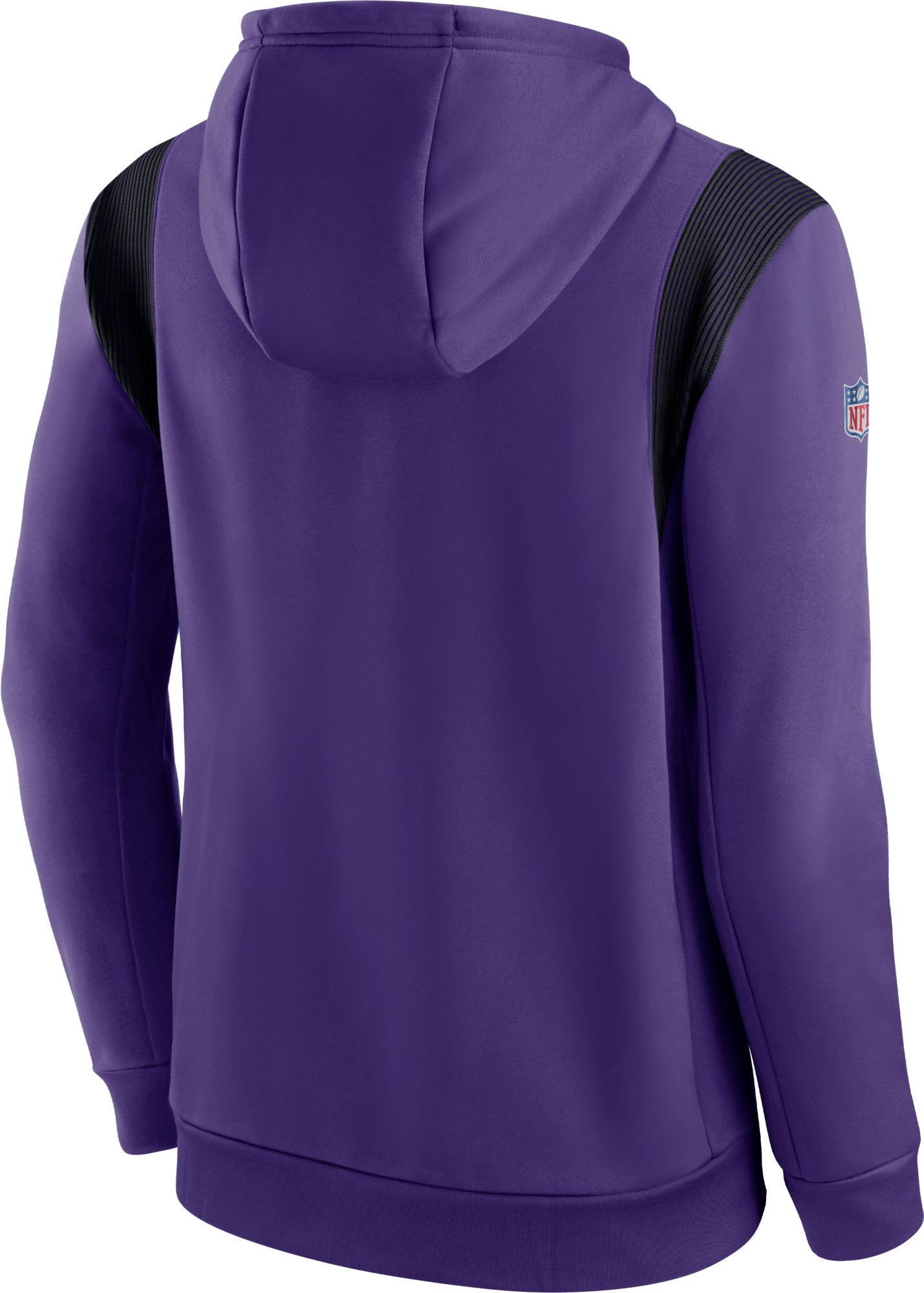 Nike Men's Minnesota Vikings Sideline Therma-FIT Purple Pullover Hoodie product image