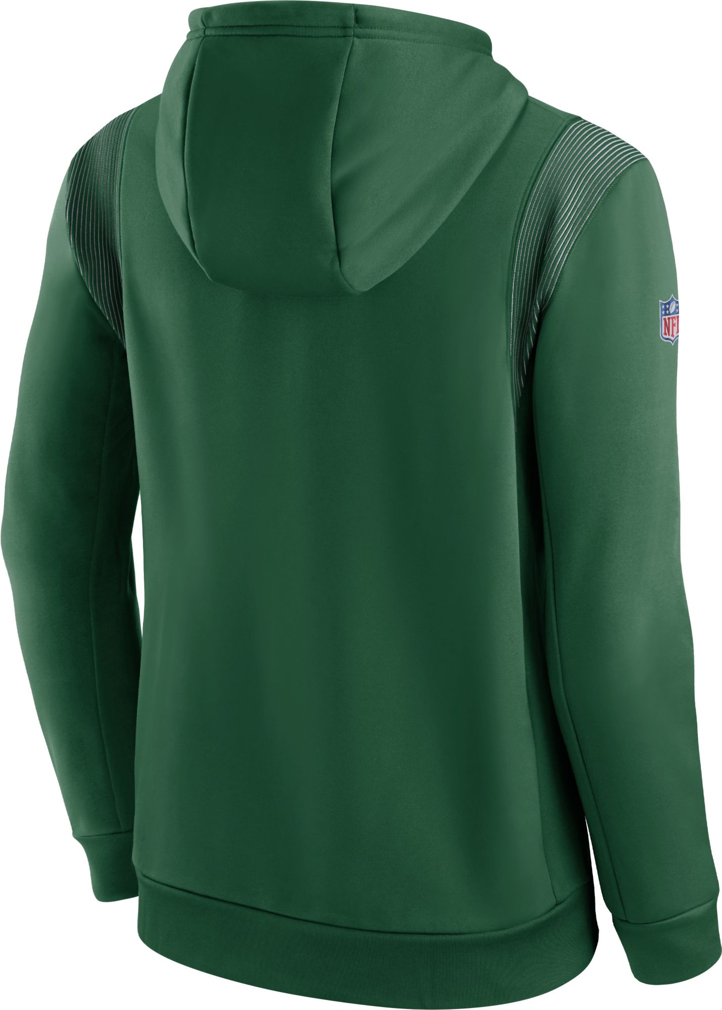 Nike Men's New York Jets Sideline Therma-FIT Green Pullover Hoodie product image