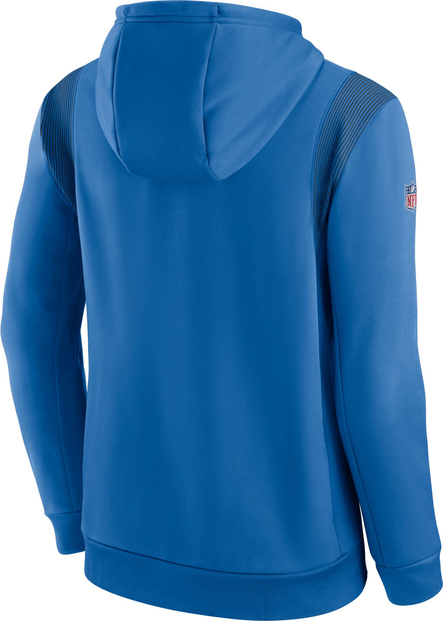 Nike Men's Detroit Lions Sideline Therma-FIT Blue Pullover Hoodie product image