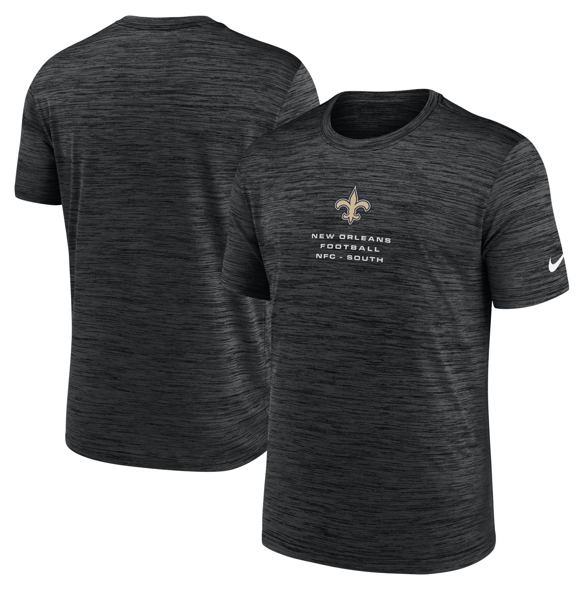 Nike Men's New Orleans Saints Black Carrier Velocity T-Shirt product image