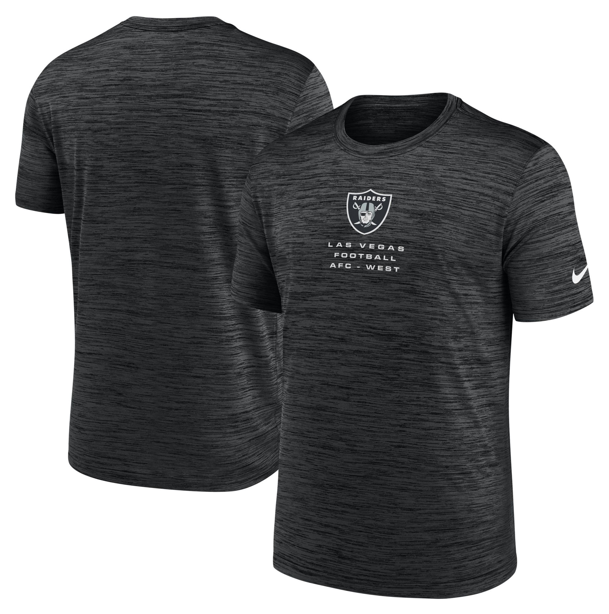 Nike Men's Las Vegas Raiders Black Carrier Velocity T-Shirt product image