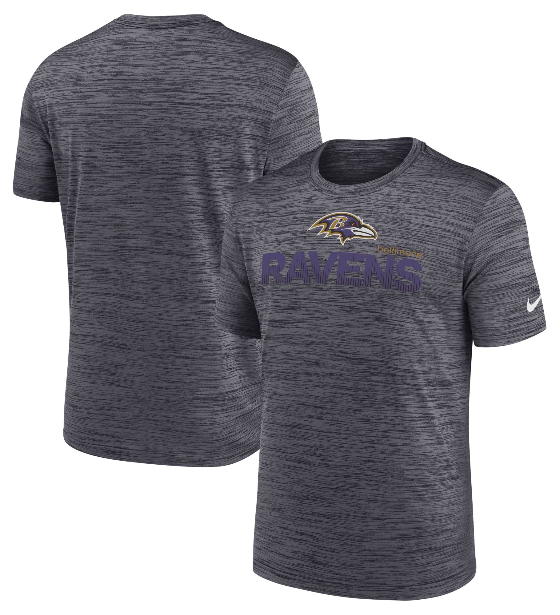 Nike Men's Baltimore Ravens Modern Velocity Black T-Shirt product image