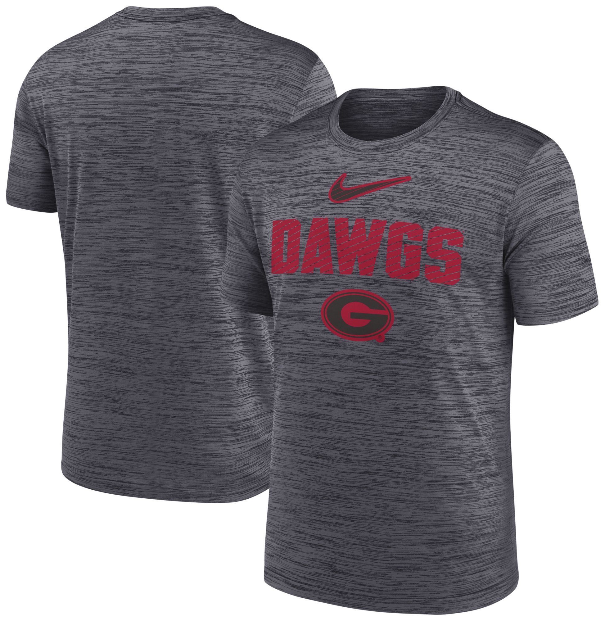 Nike Men's Georgia Bulldogs Black Dri-FIT Velocity T-Shirt product image