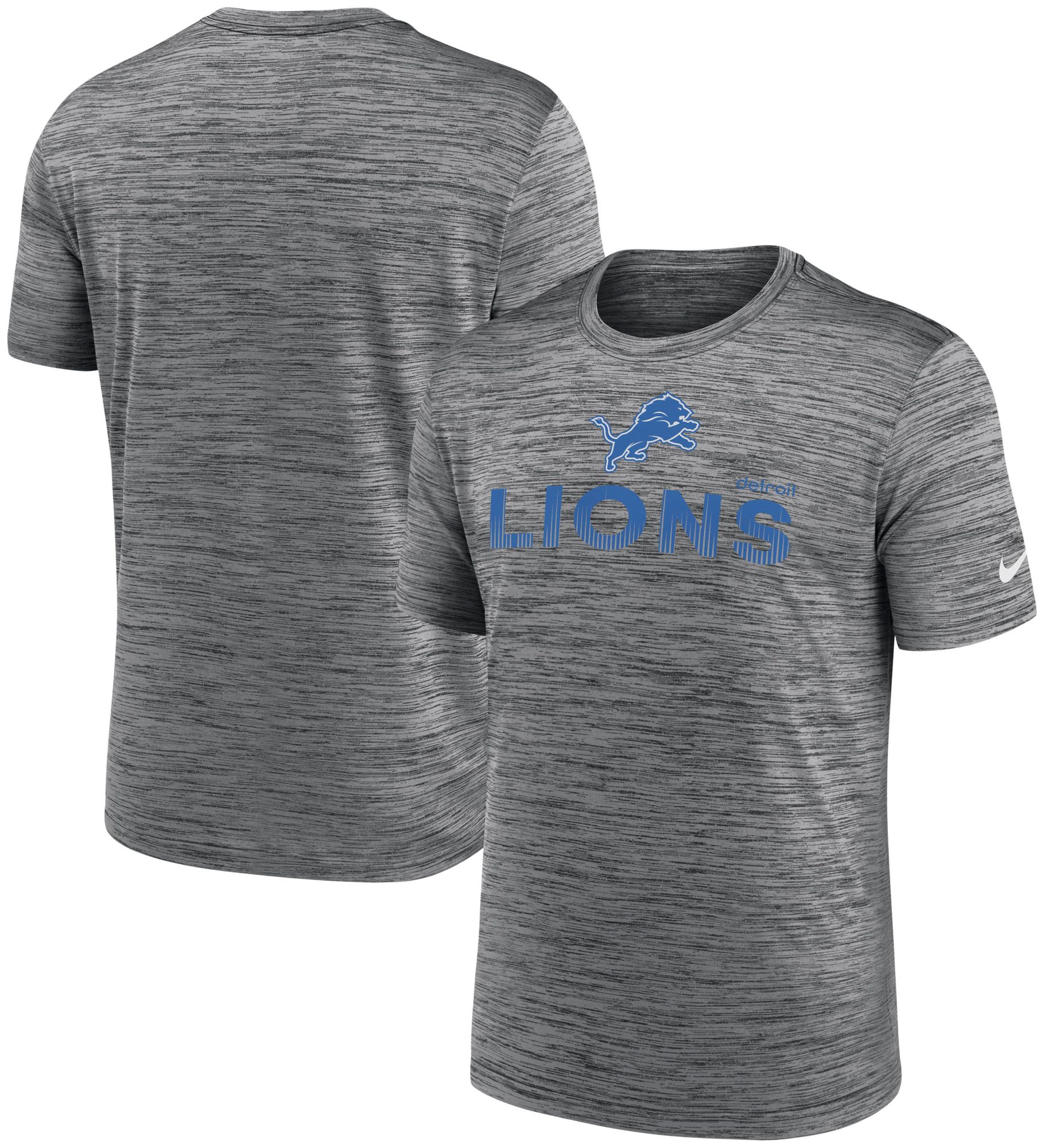 Nike Men's Detroit Lions Modern Velocity Anthracite T-Shirt product image