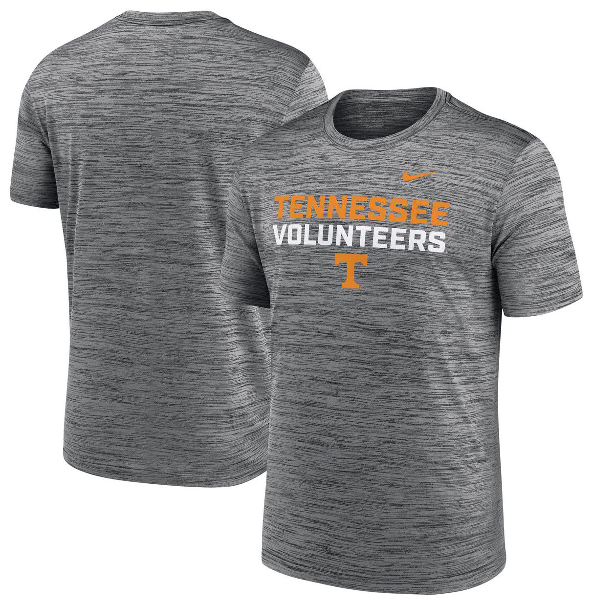 Nike Men's Tennessee Volunteers Anthracite Velocity Stack T-Shirt product image