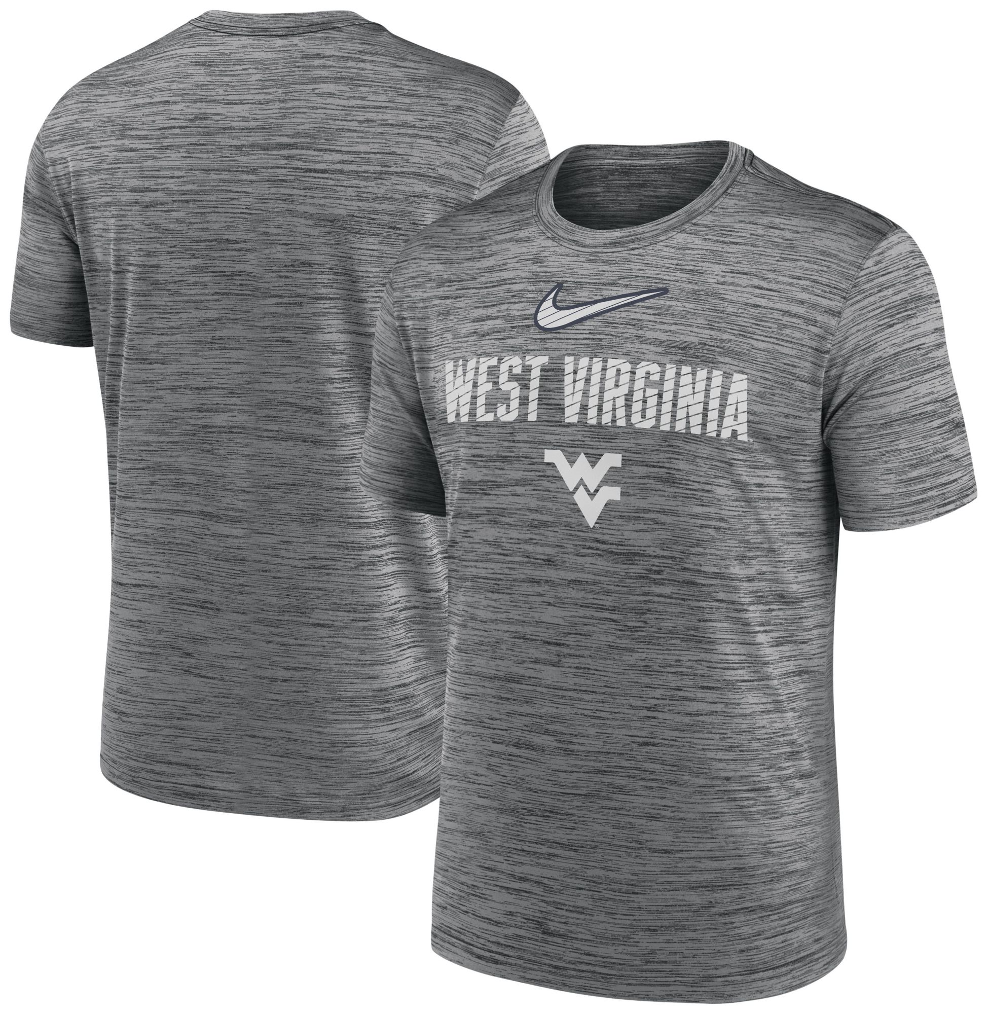 Nike Men's West Virginia Mountaineers Anthracite Dri-FIT Velocity T-Shirt product image