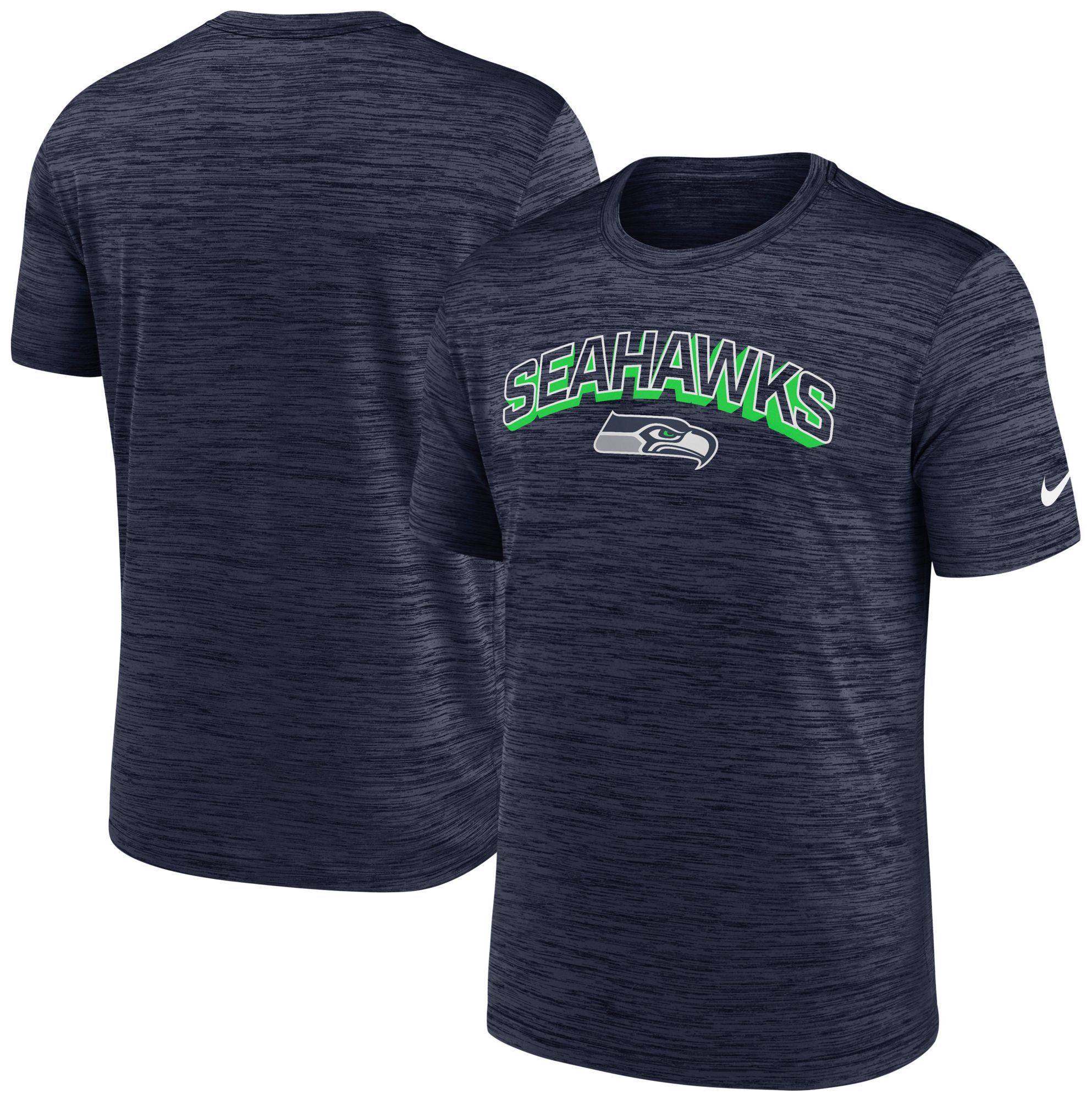 Nike Men's Seattle Seahawks College Navy Velocity T-Shirt product image