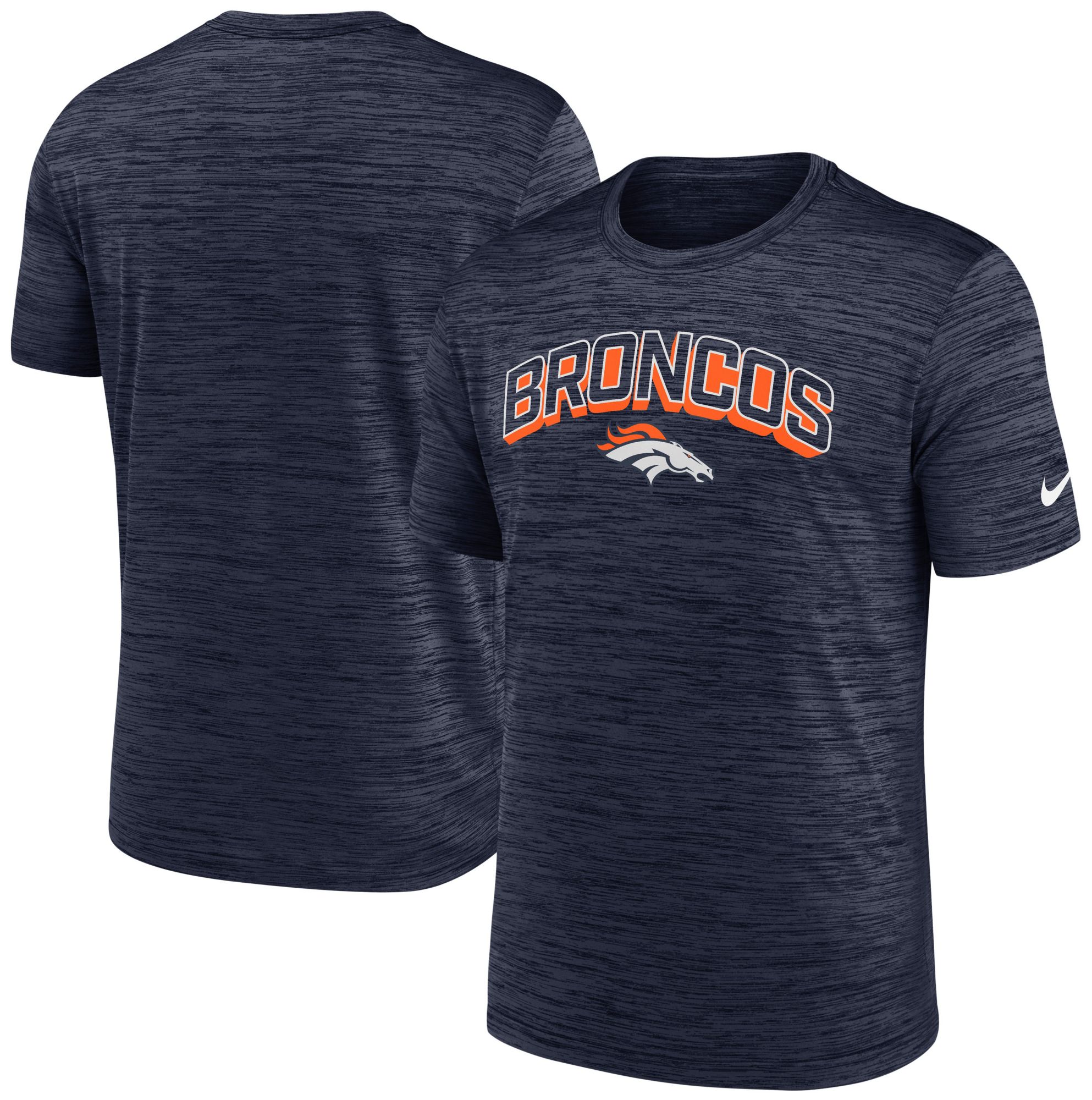 Nike Men's Denver Broncos College Navy Velocity T-Shirt product image