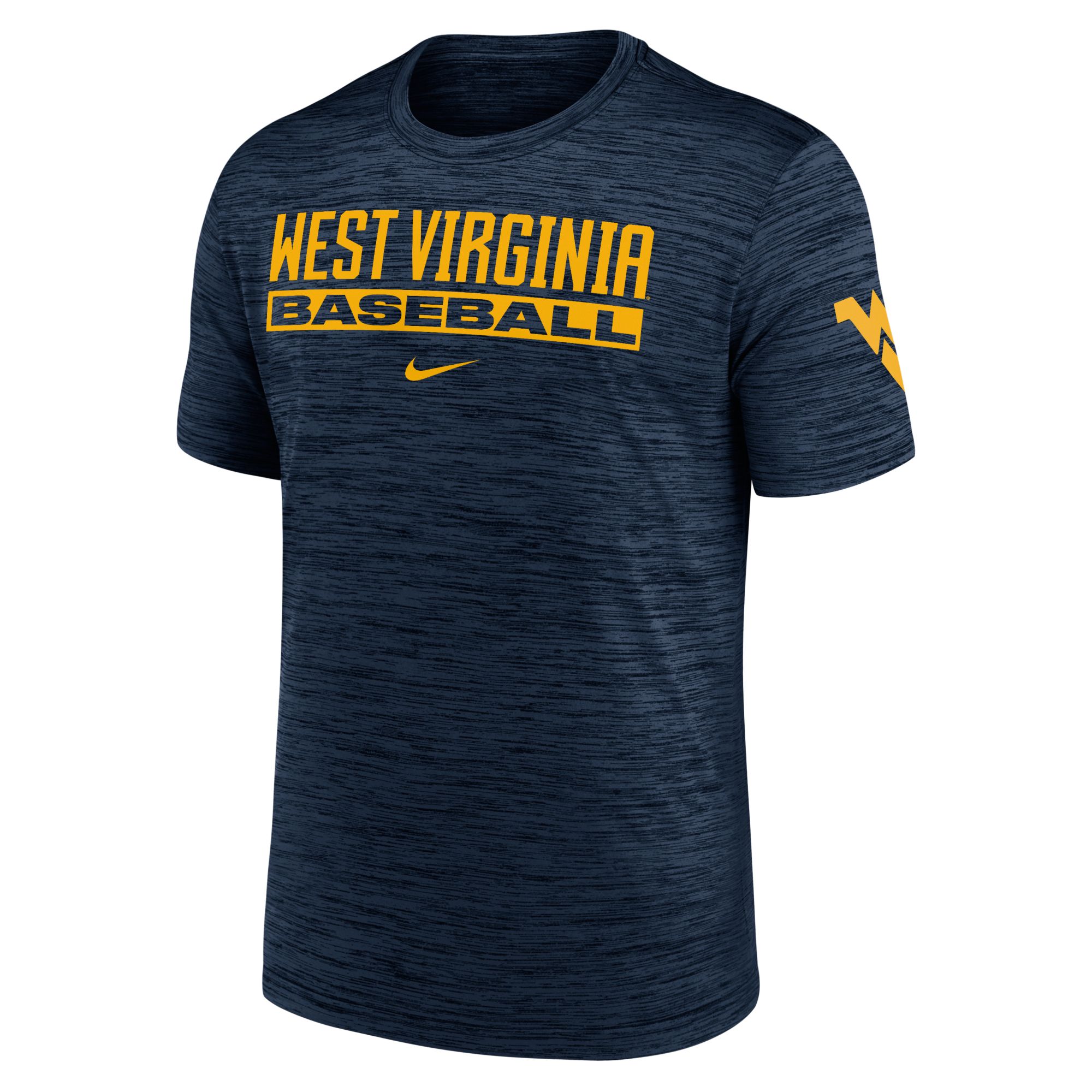 Nike Adult West Virginia Mountaineers Baseball College Navy T-Shirt product image