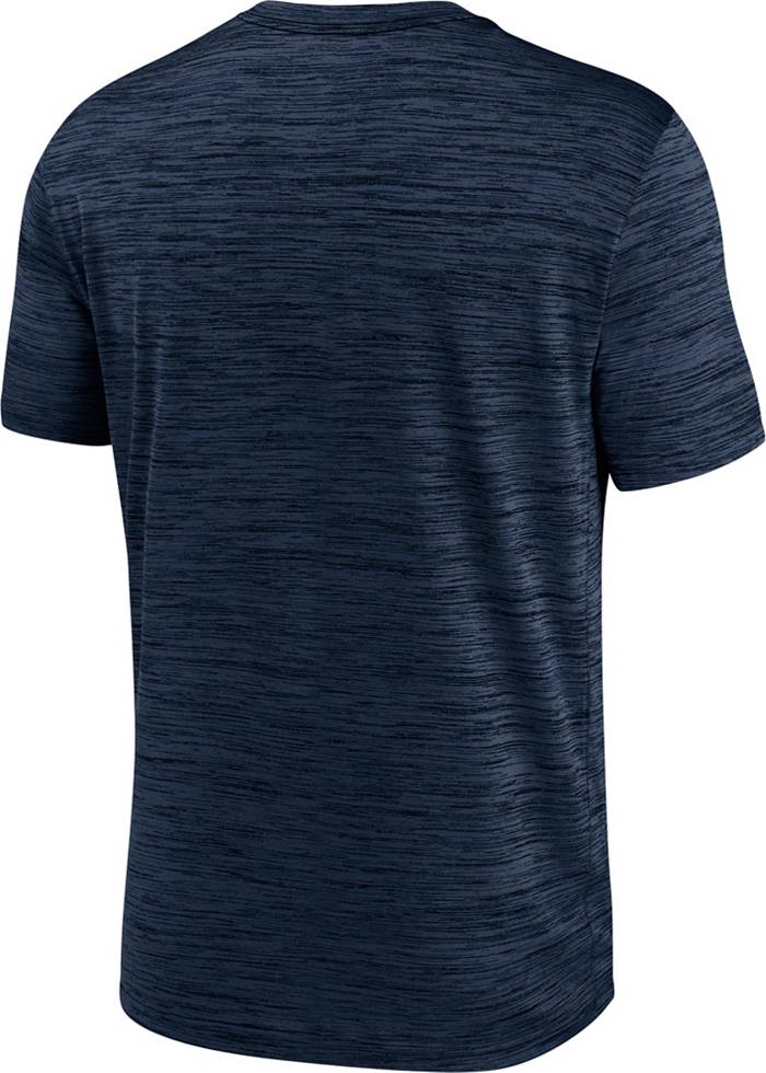 Nike Men's Tampa Bay Rays Navy Logo Velocity T-Shirt
