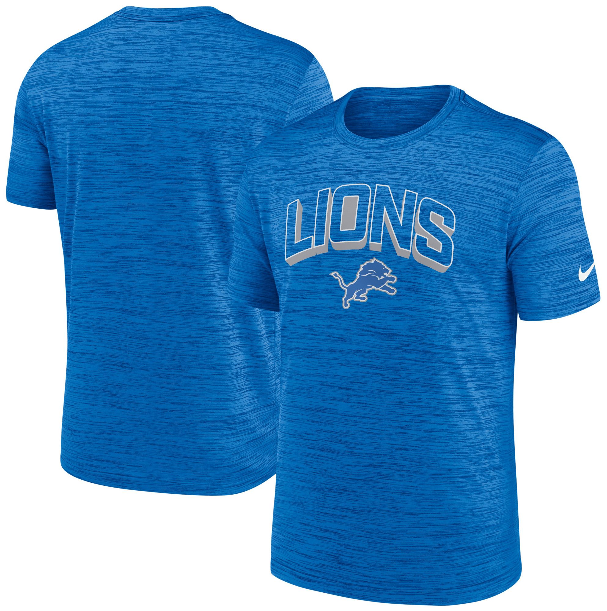 Nike Men's Detroit Lions Blue Spark Velocity T-Shirt product image