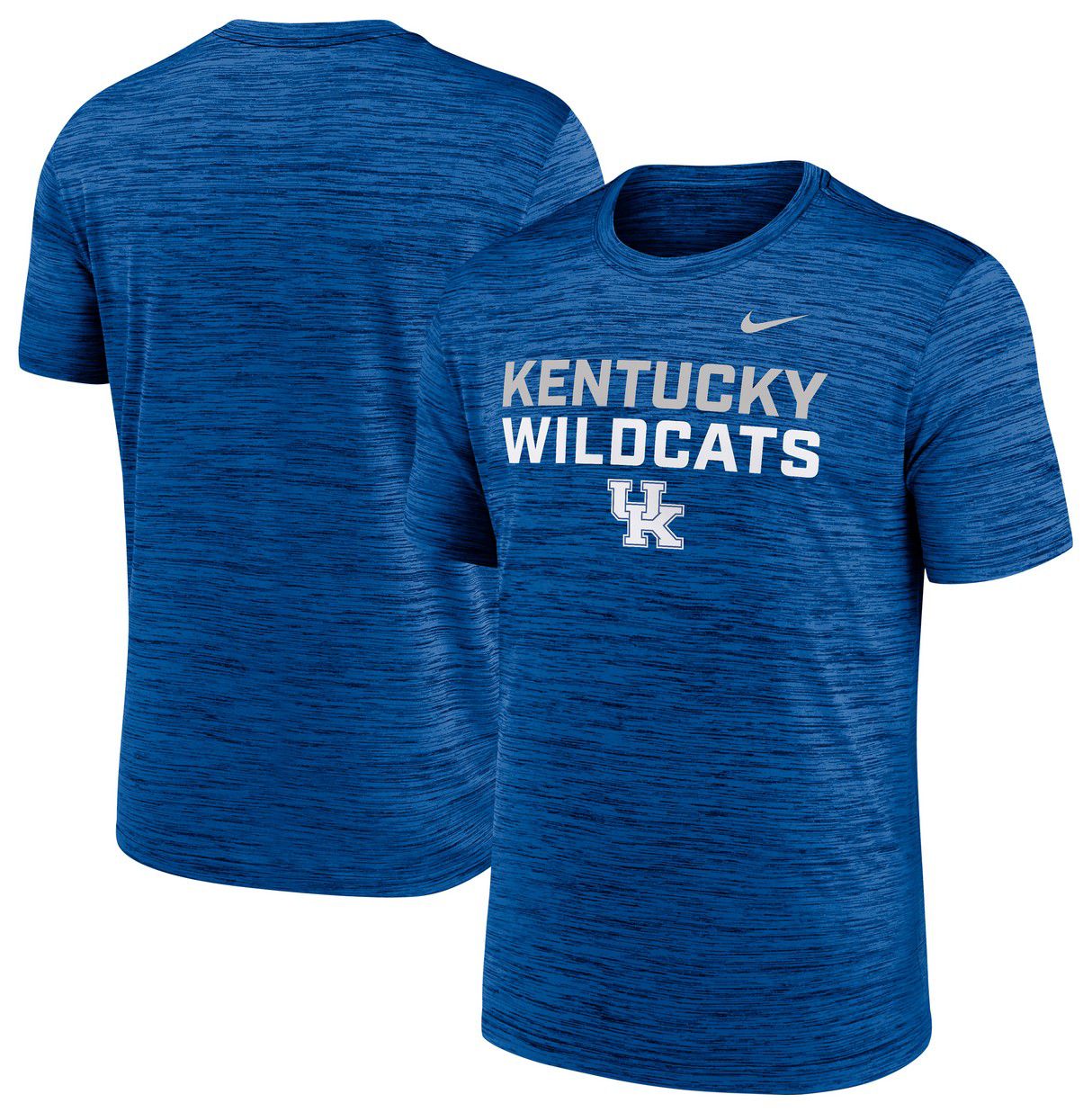 Nike Men's Kentucky Wildcats Game Royal Velocity Stack T-Shirt product image