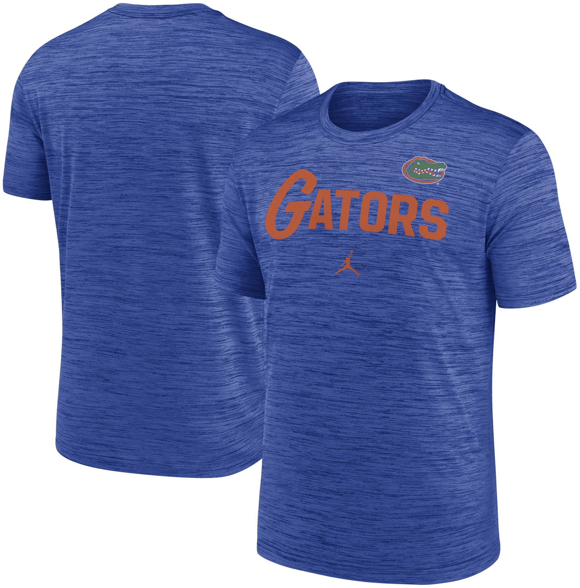 Jordan Men's Florida Gators Game Royal Script Heathered Legend T-Shirt product image