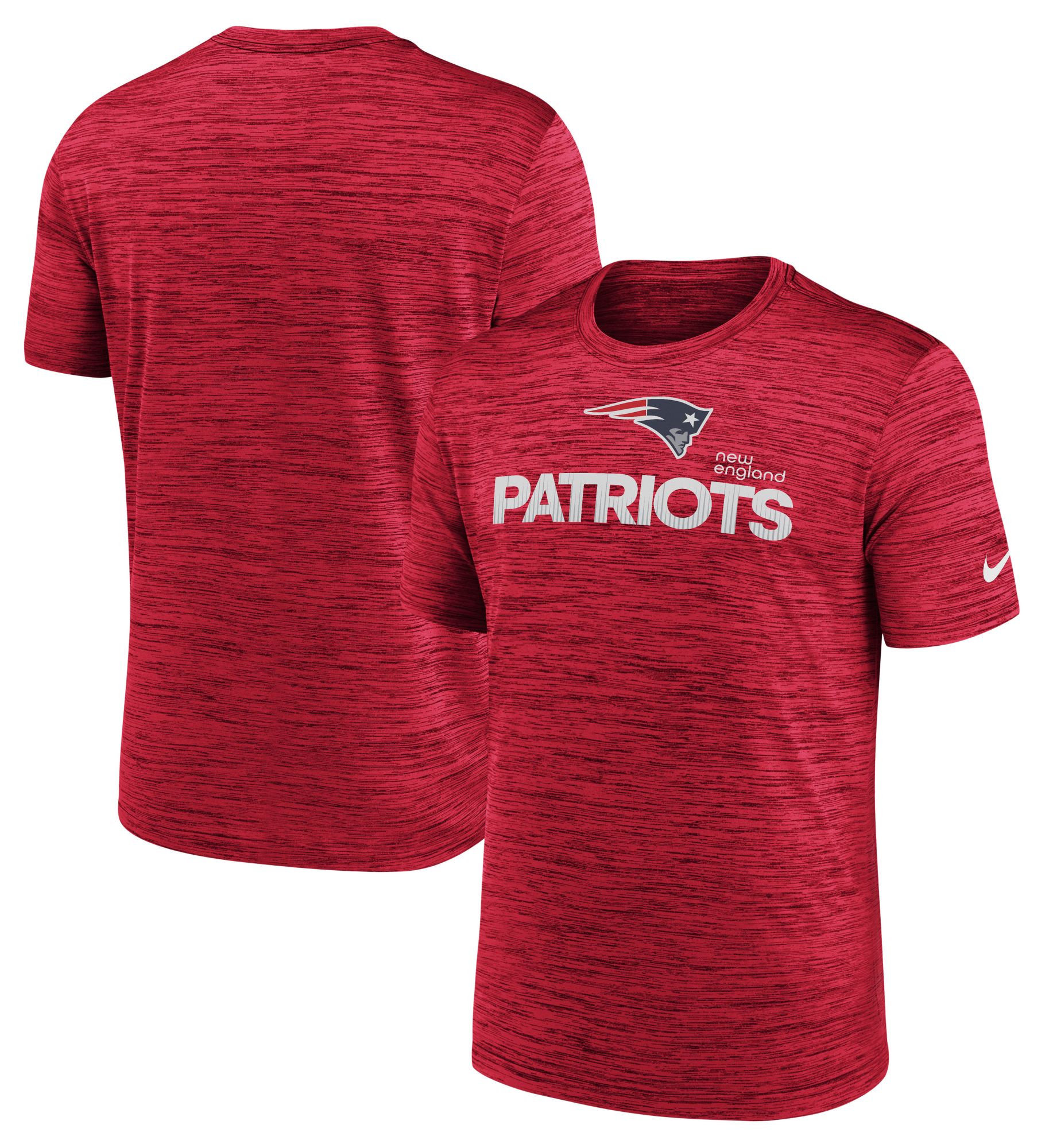 Nike Men's New England Patriots Modern Velocity University Red T-Shirt product image