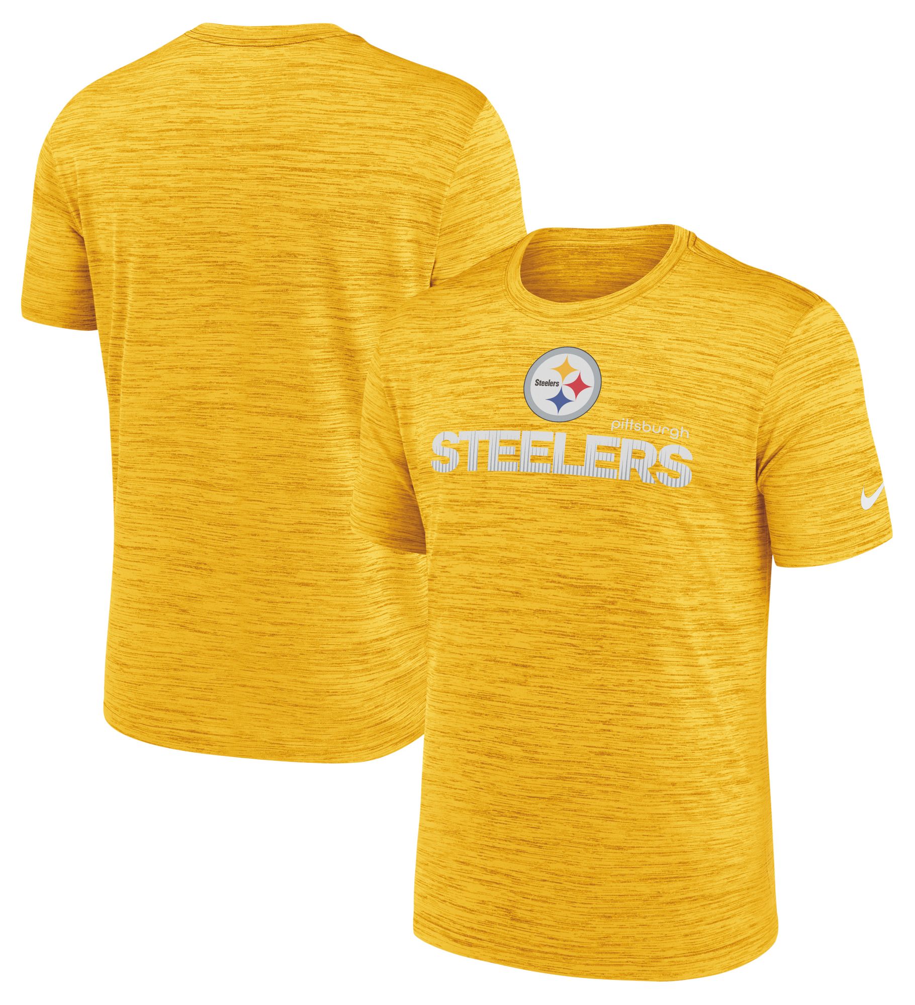 Nike Men's Pittsburgh Steelers Modern Velocity University Gold T-Shirt product image