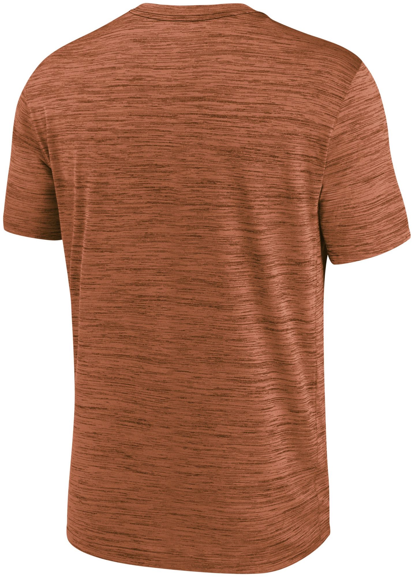 Nike Men's Texas Longhorns Desert Orange Script Heathered Legend T-Shirt product image