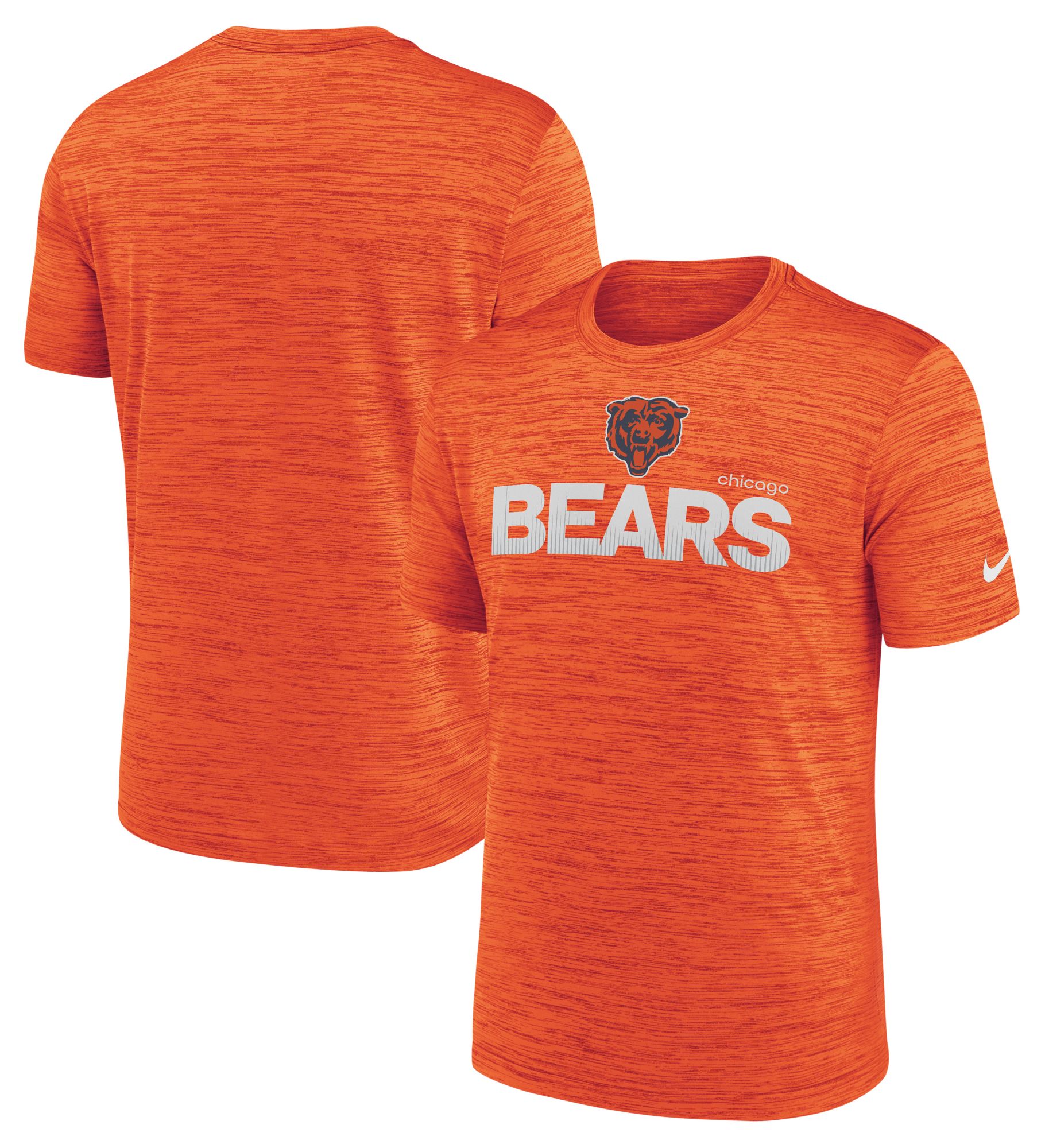 Nike Men's Chicago Bears Modern Velocity University Orange T-Shirt product image
