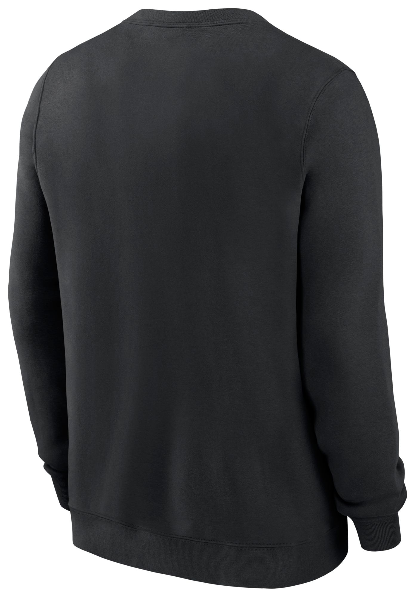 Nike Men's San Francisco Giants Black Twill Club Crewneck Sweatshirt product image