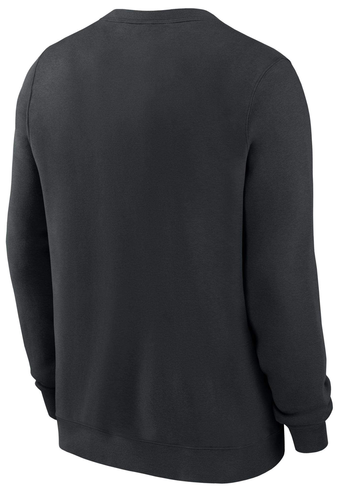 Nike Men's Chicago White Sox Black Twill Club Crewneck Sweatshirt product image