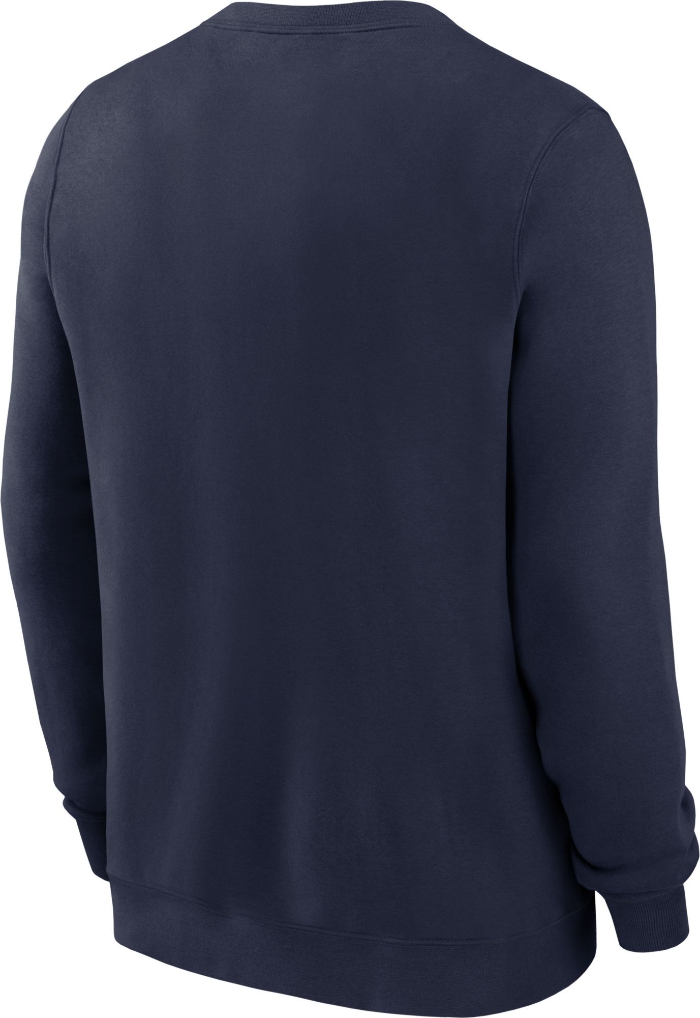 Nike Men's Penn State Nittany Lions Navy Fleece Crewneck Sweatshirt product image