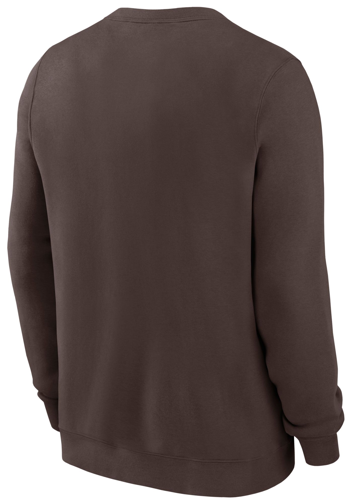 Nike Men's San Diego Padres Brown Twill Club Crewneck Sweatshirt product image