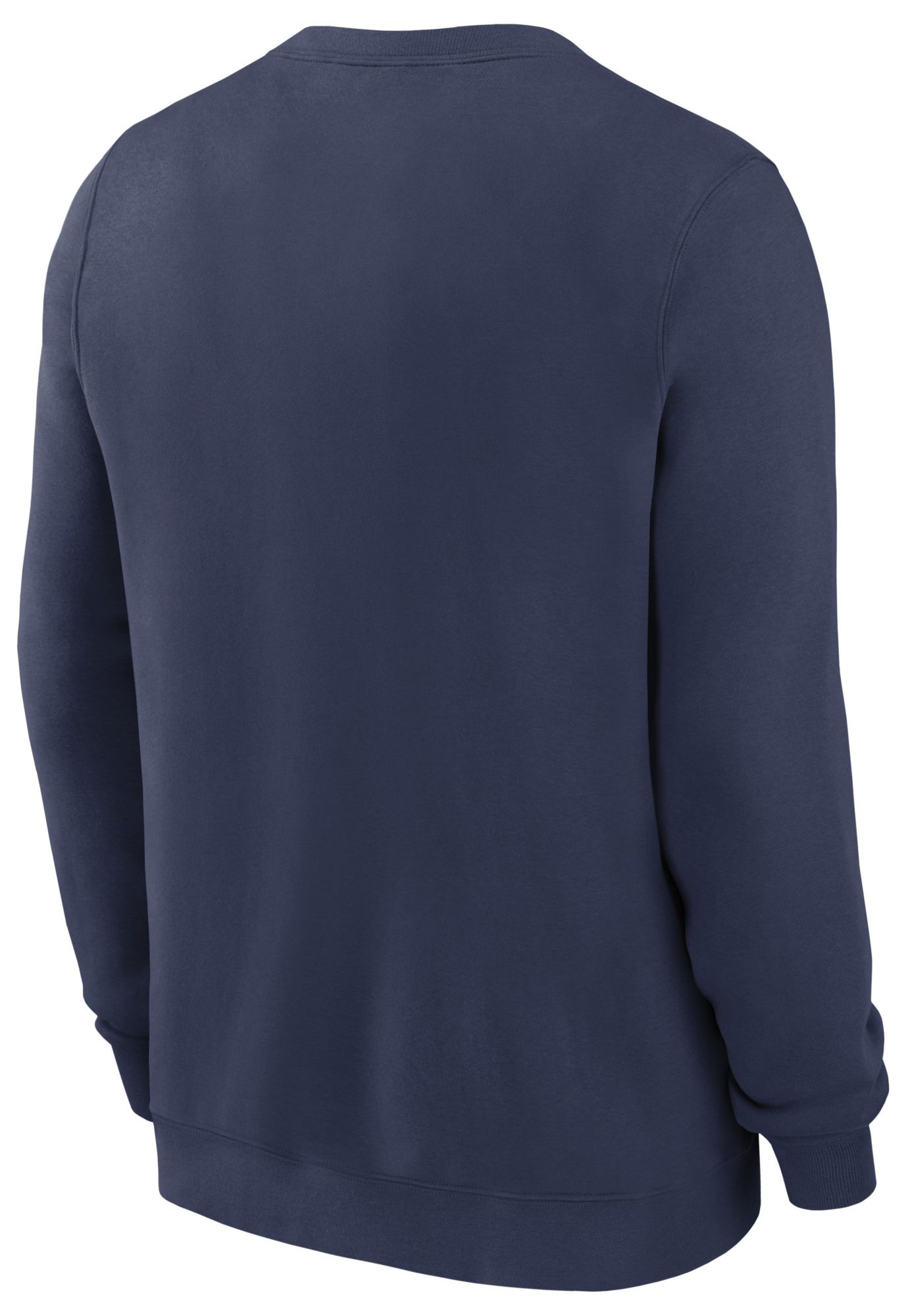 Nike Men's Detroit Tigers Navy Twill Club Crewneck Sweatshirt product image