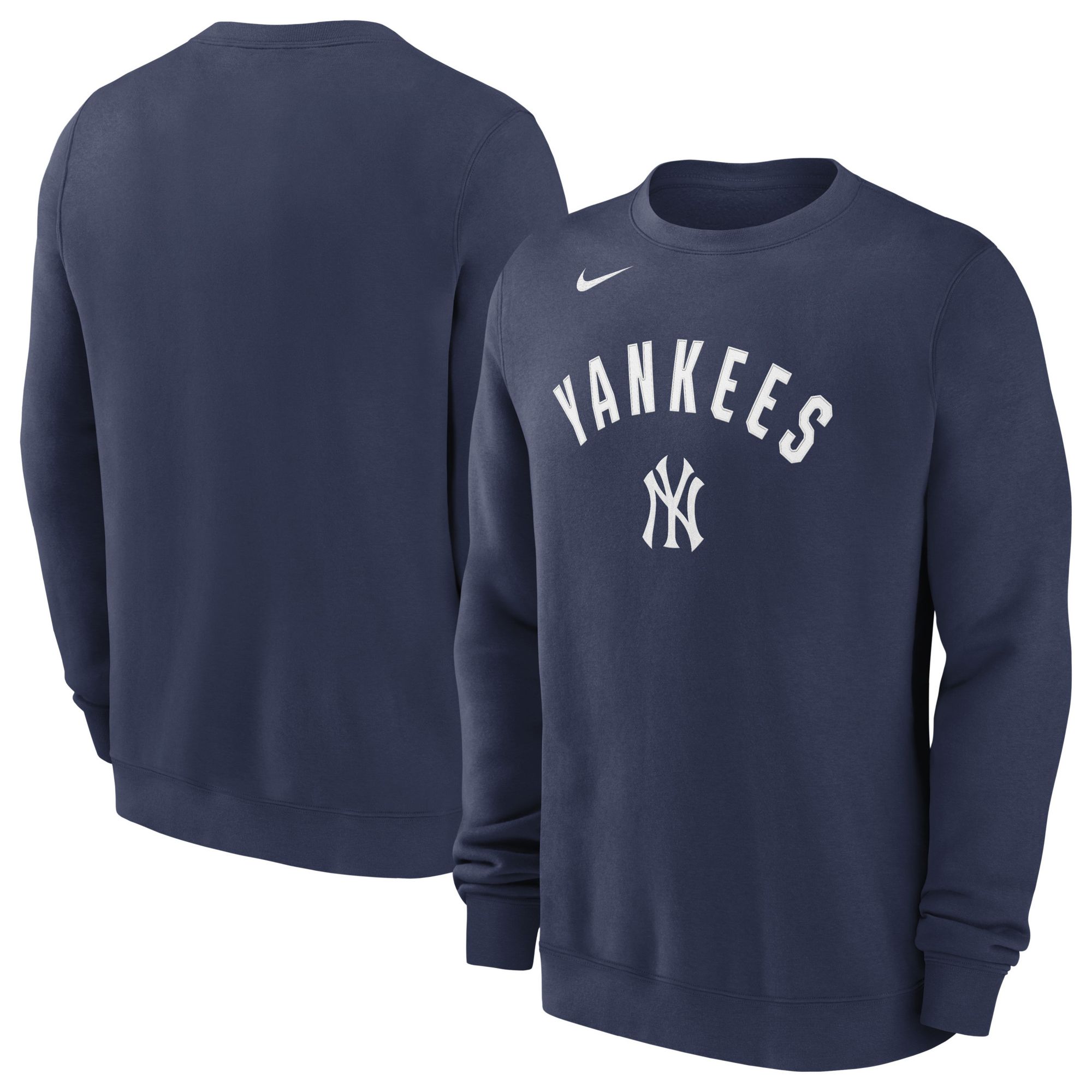 Nike Men's New York Yankees Navy Twill Club Hoodie product image