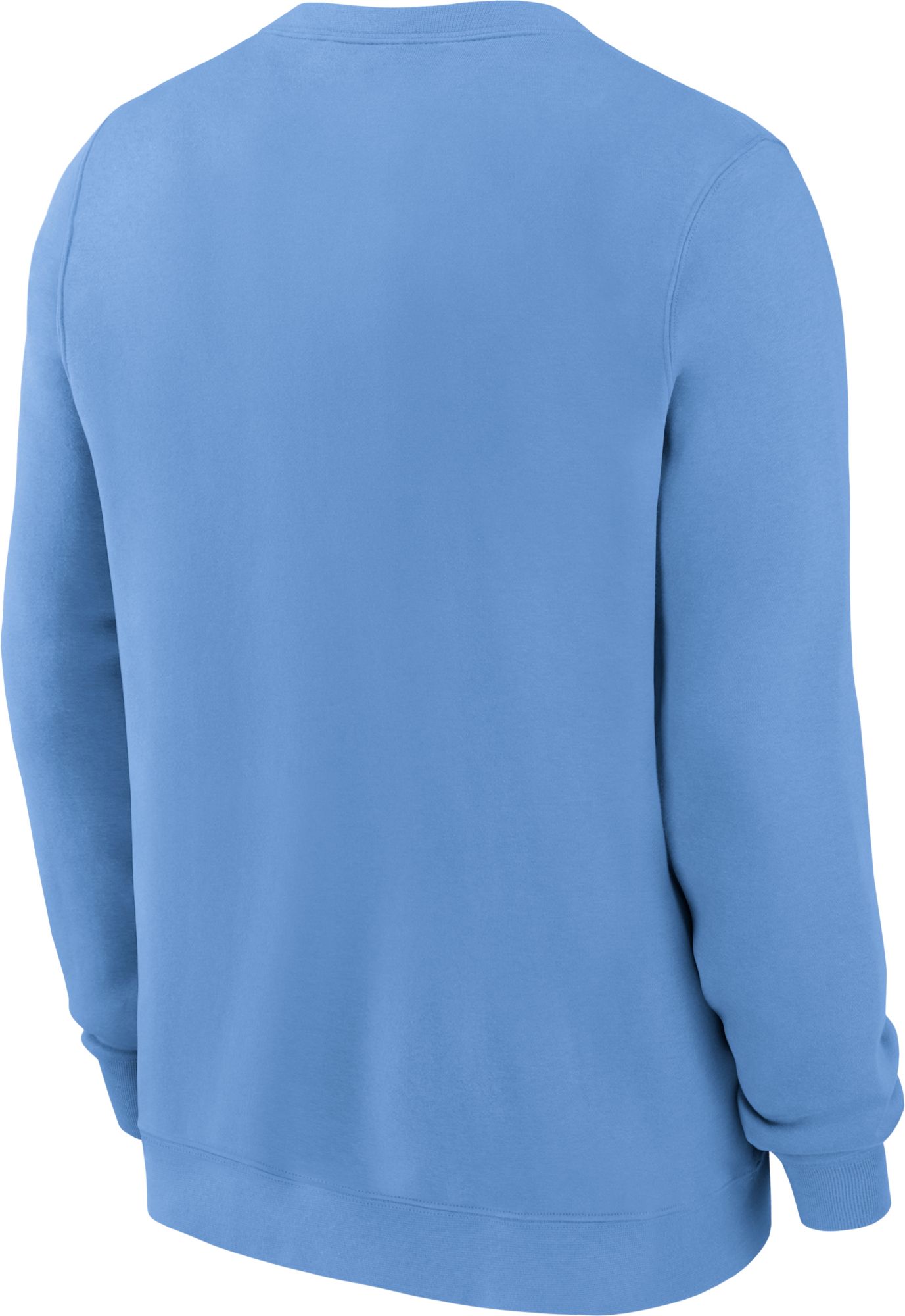 Nike Men's Chicago Cubs Blue Twill Club Crewneck Sweatshirt product image