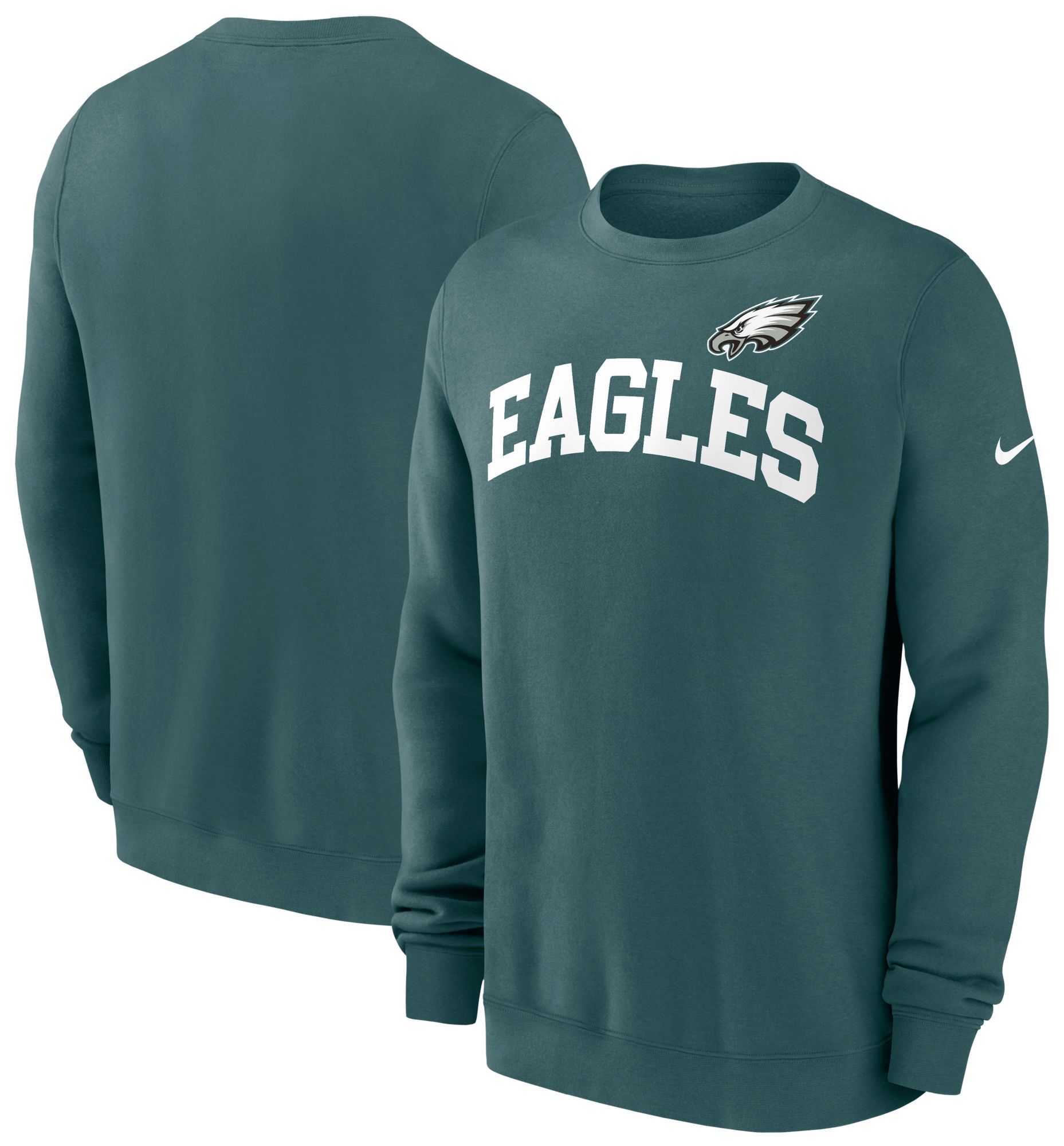 Nike Men's Philadelphia Eagles Club Sport Teal Crew product image