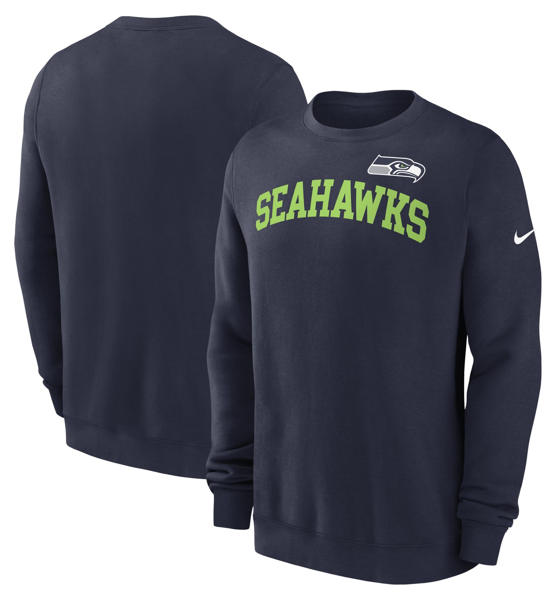 Nike Men's Seattle Seahawks Club College Navy Crew product image
