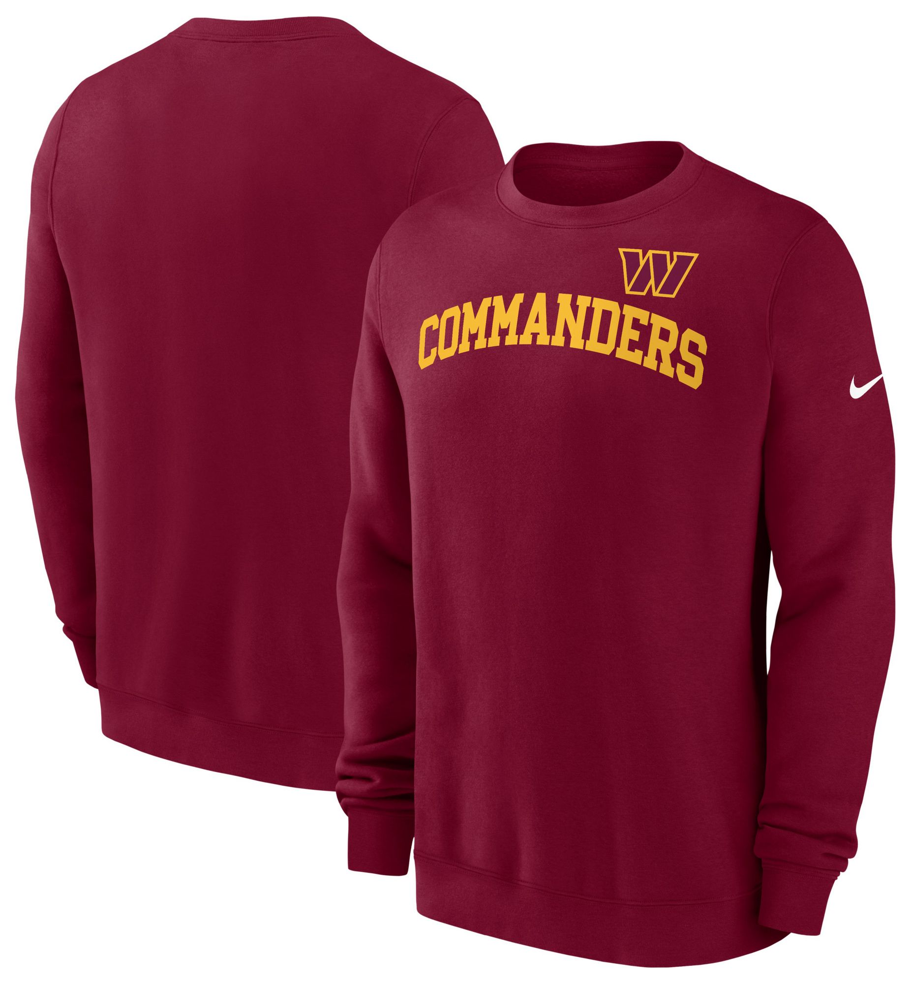 Nike Men's Washington Commanders Club Team Color Crew product image