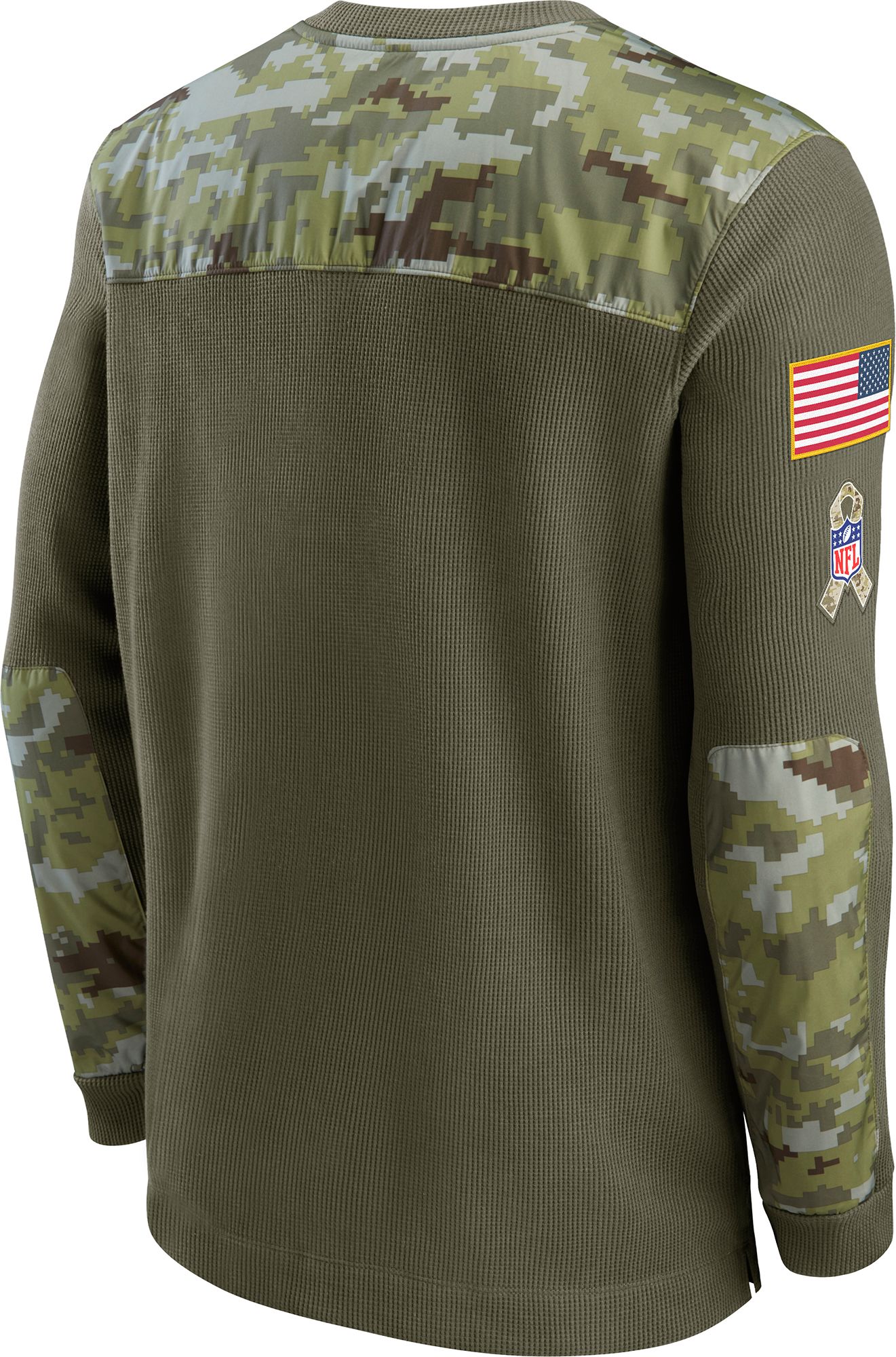 Nike Men's Pittsburgh Steelers Salute to Service Camouflage Quarter-Zip Pullover product image