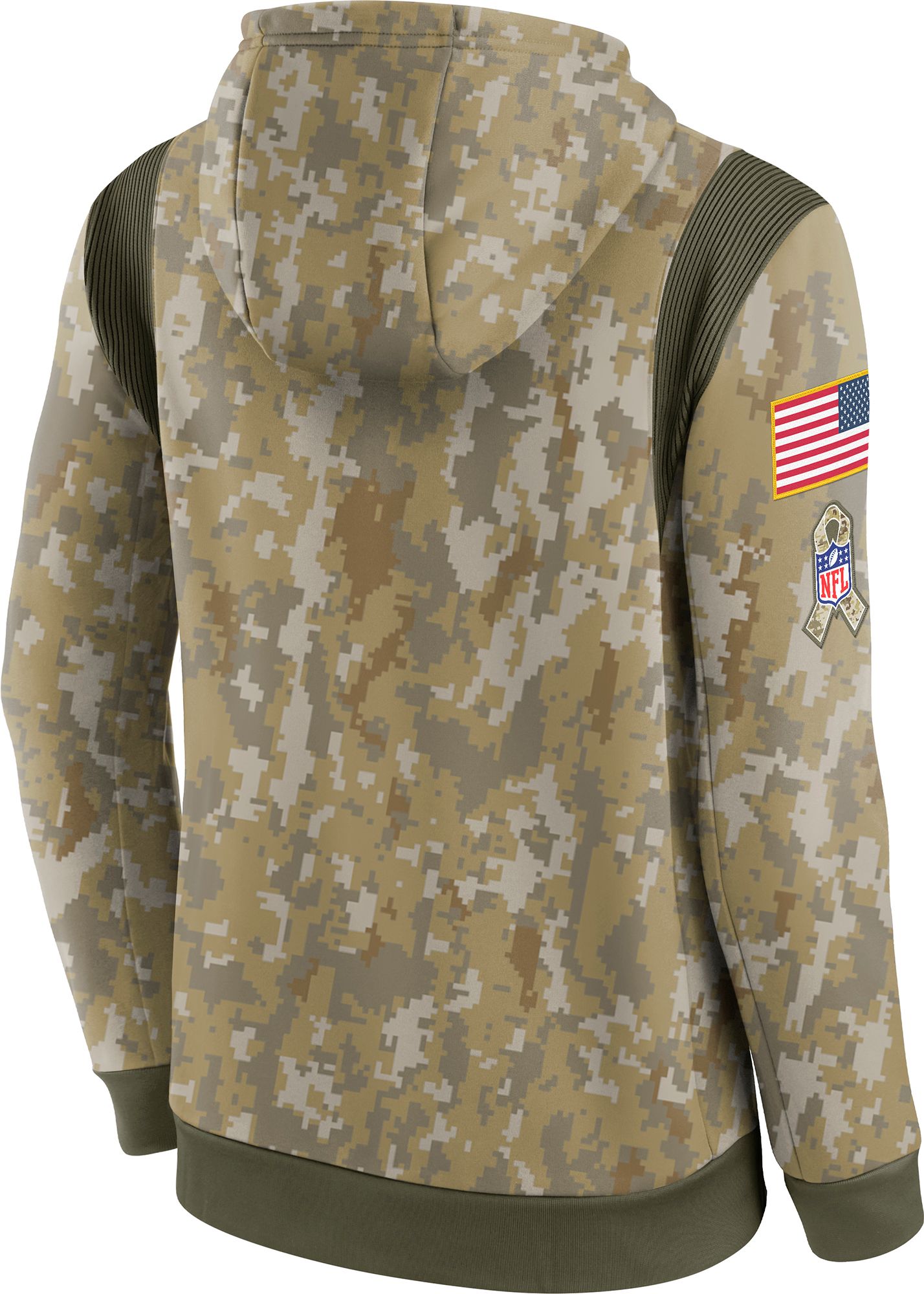 Nike Men's Carolina Panthers Salute to Service Camouflage Hoodie product image