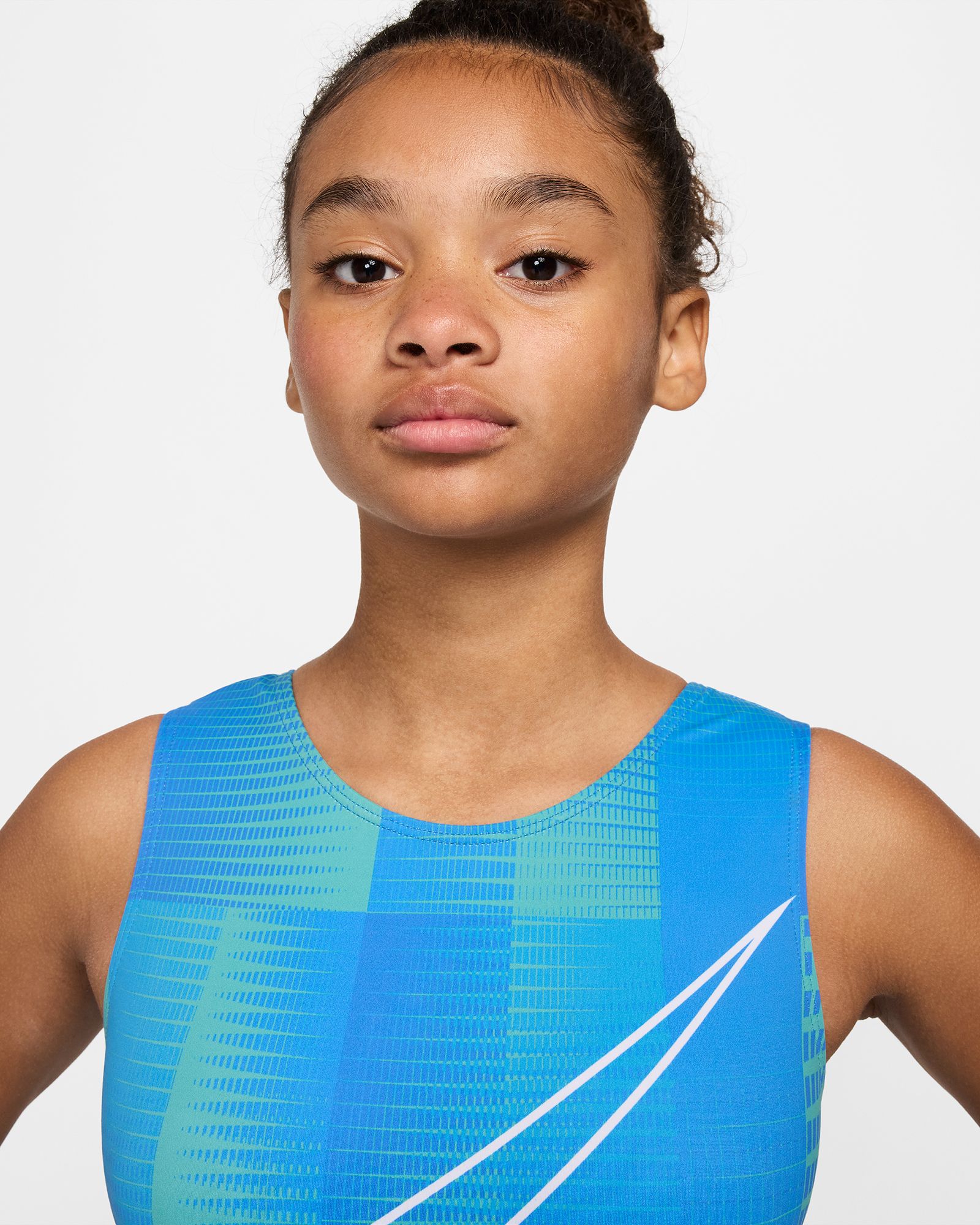 Nike Girls' Repeat Print Performance Leotard product image