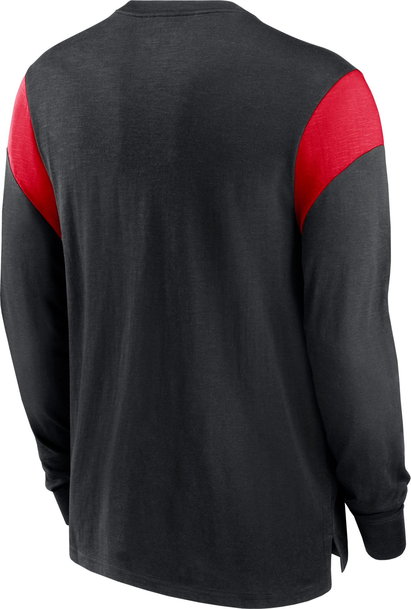Nike Men's Atlanta Falcons Historic Logo Black Long Sleeve T-Shirt product image