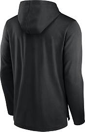 Nike Men's Carolina Panthers Performance Hooded Black Long Sleeve T-Shirt product image