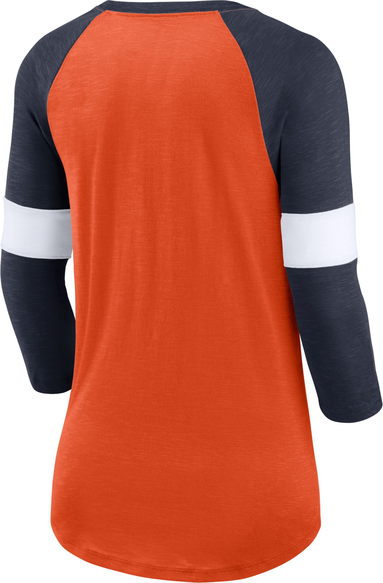 Nike Women's Chicago Bears Football Pride Orange Raglan T-Shirt product image