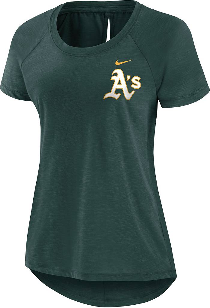 Nike Women's Oakland Athletics Green Summer Breeze T-Shirt