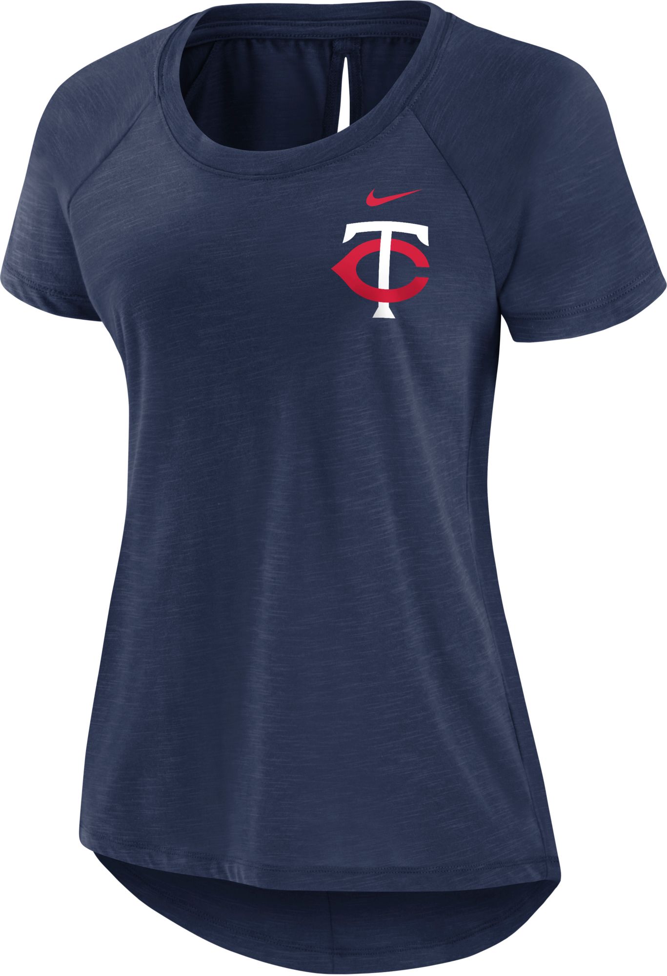 Nike Women's Minnesota Twins Navy Summer Breeze T-Shirt product image