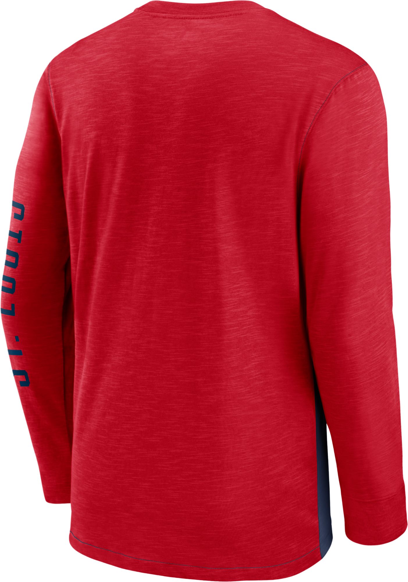 Nike Men's St. Louis Cardinals Red Split Long Sleeve T-Shirt product image