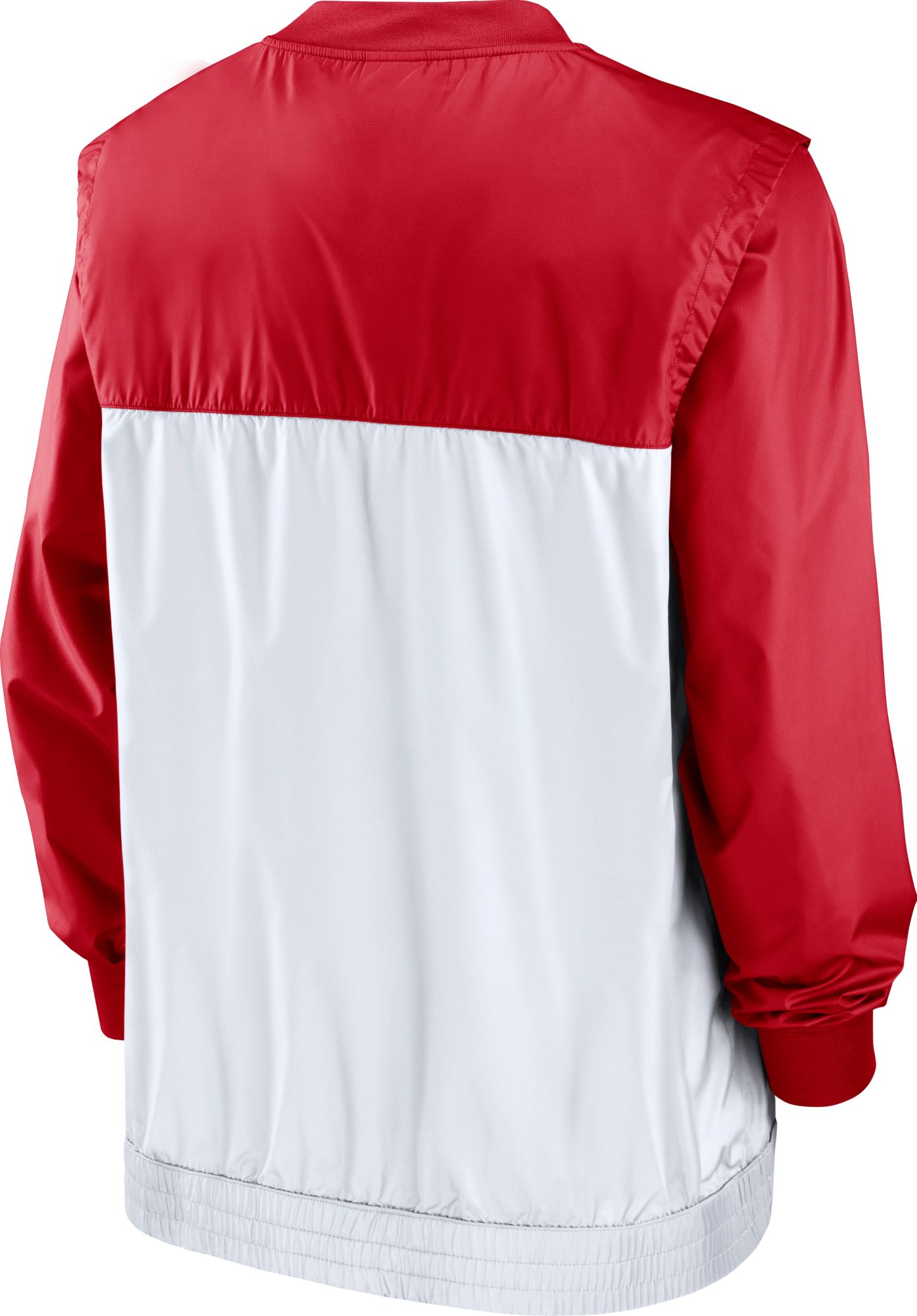 Nike Men's Cincinnati Reds Red V-Neck Pullover Jacket product image