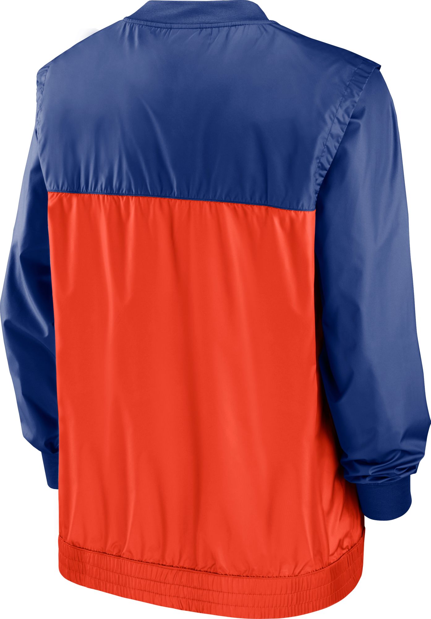 Nike Men's New York Mets Blue V-Neck Pullover Jacket product image
