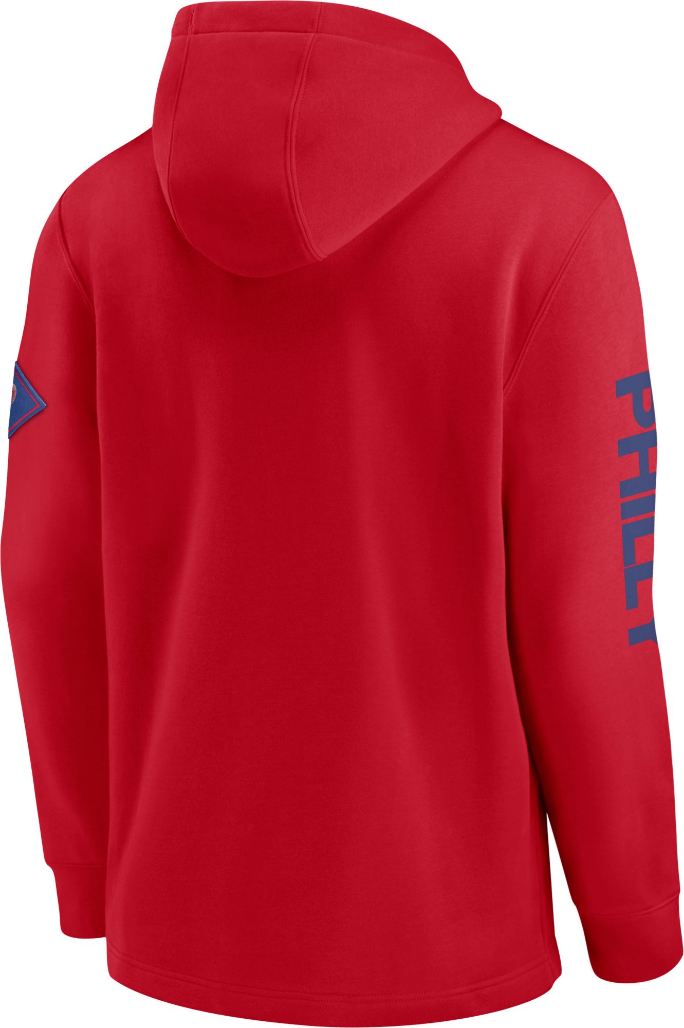 Nike Men's Philadelphia Phillies Red Reflection Fleece Pullover Hoodie product image