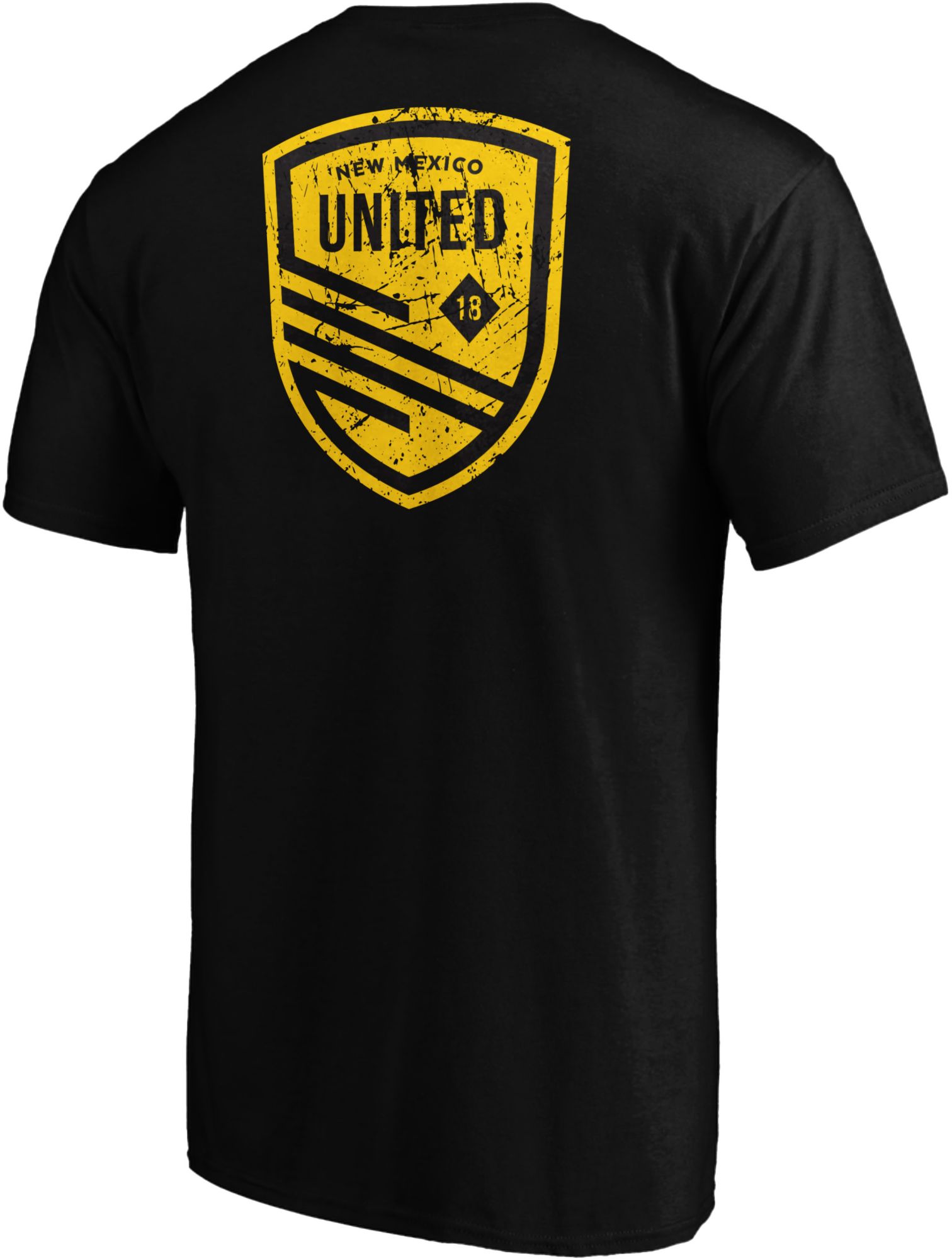 Icon Sports Group New Mexico United 2 Logo Black T-Shirt product image